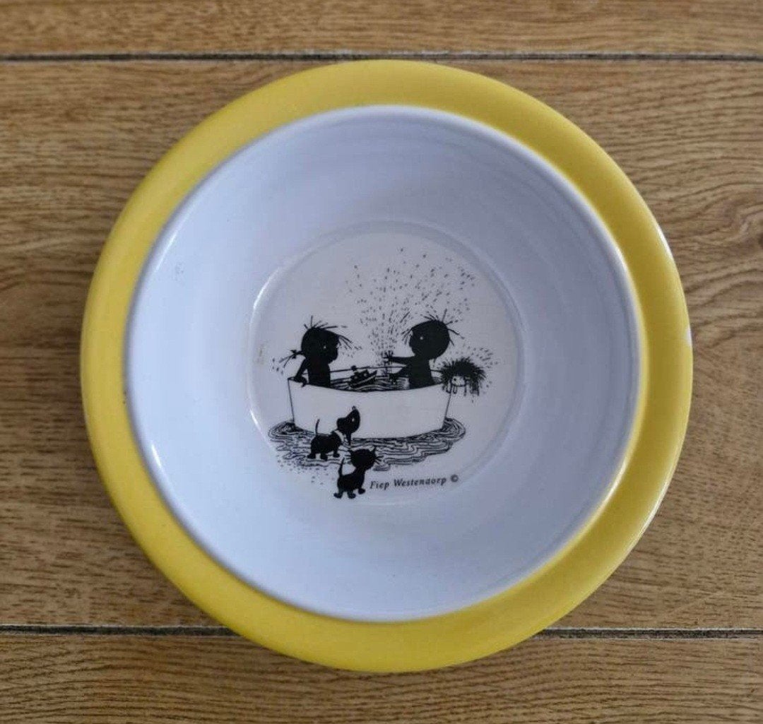 Plastic Schaaltje Jip en Janneke, Ophalen
