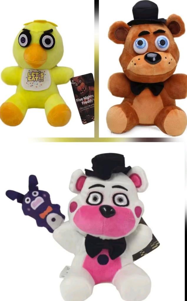 Five nights at Freddys knuffels diverse NIEUW, Ophalen of Verzenden, Nieuw, Overige typen