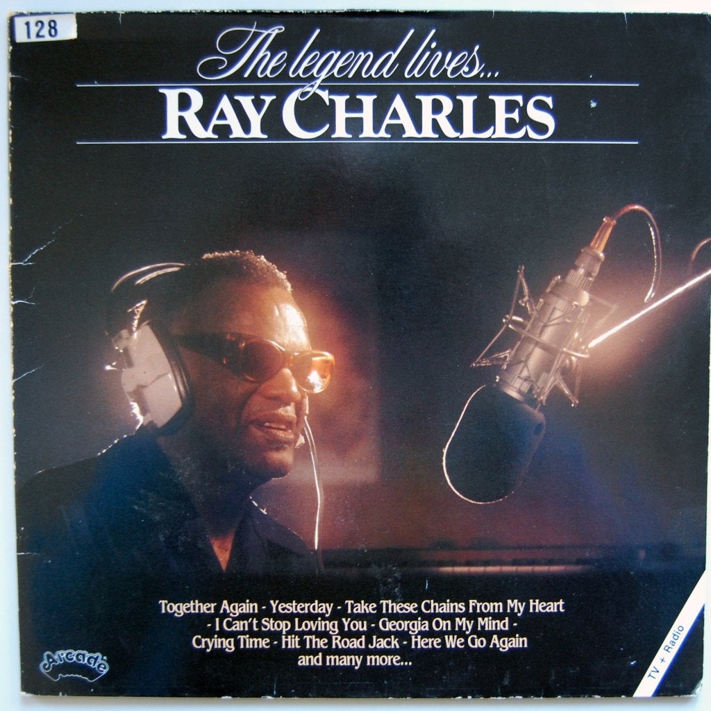Ray Charles - The Legend Lives..., LP, Complilatie, Ophalen of Verzenden, Zo goed als nieuw