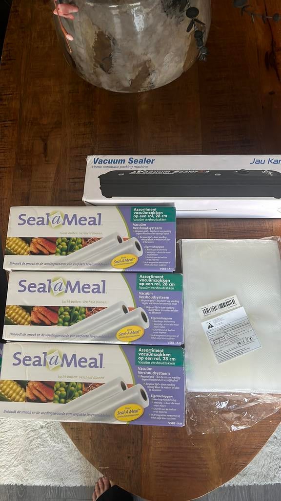 Vacuum sealer, Ophalen of Verzenden, Zo goed als nieuw