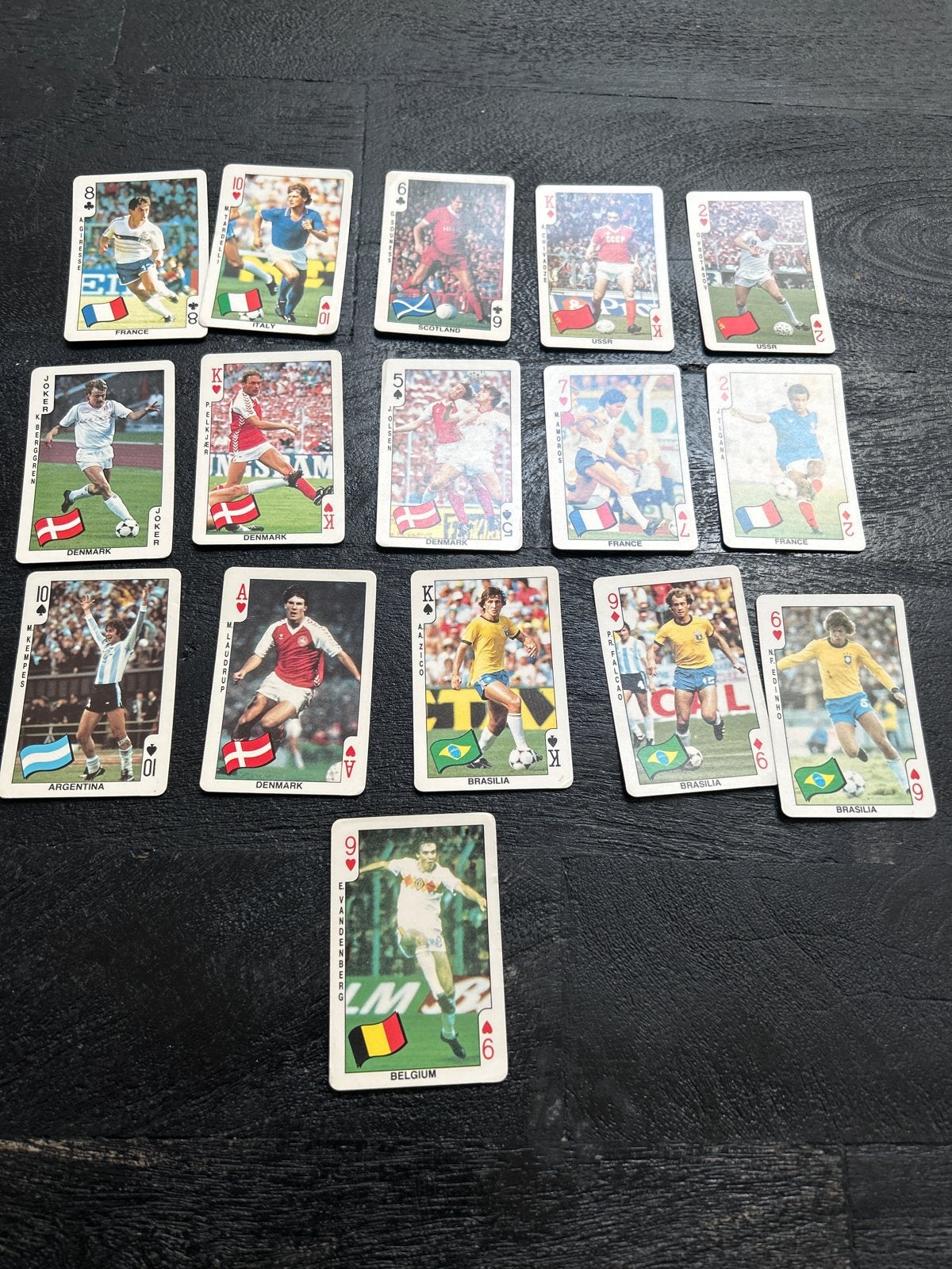 Diverse voetbal plaatjes - Dandy Football Bubble Gum, Ophalen of Verzenden, Gebruikt, Overige sporten, Poster, Plaatje of Sticker