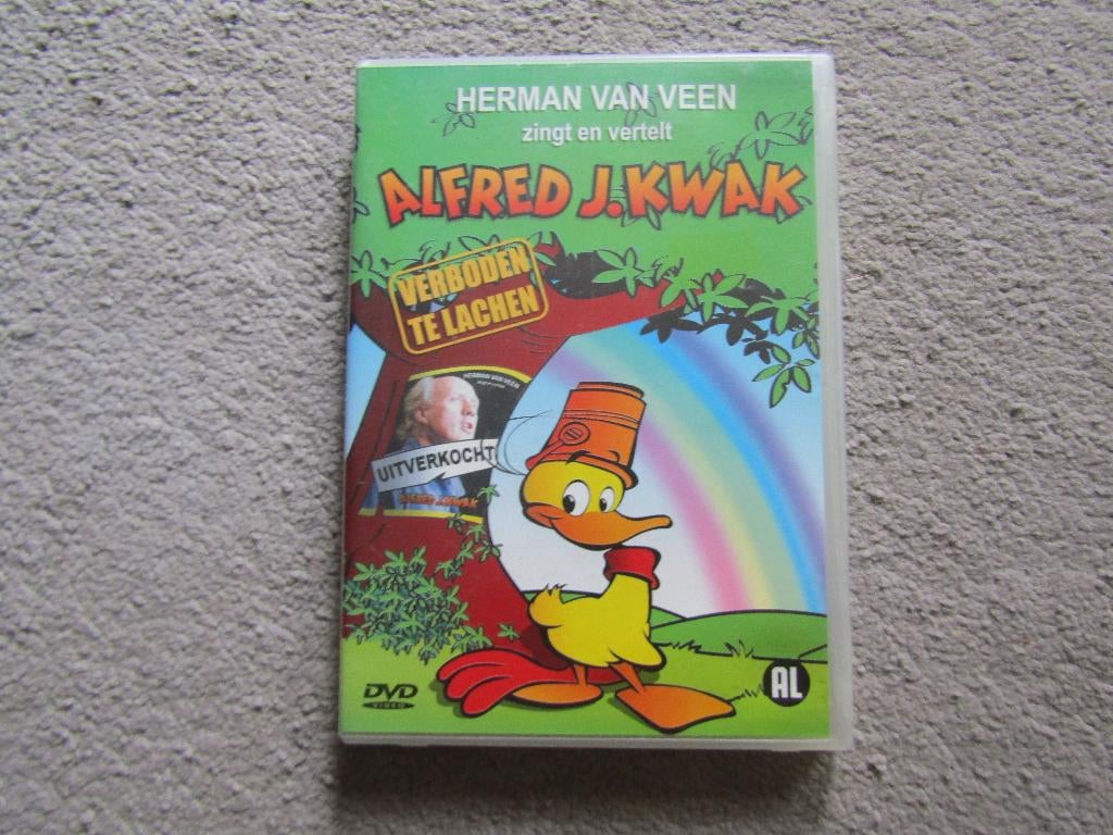 DVD: Alfred J. Kwak - Verboden te lachen, Cd's en Dvd's, Dvd's | Kinderen en Jeugd, Gebruikt, Alle leeftijden, Ophalen of Verzenden