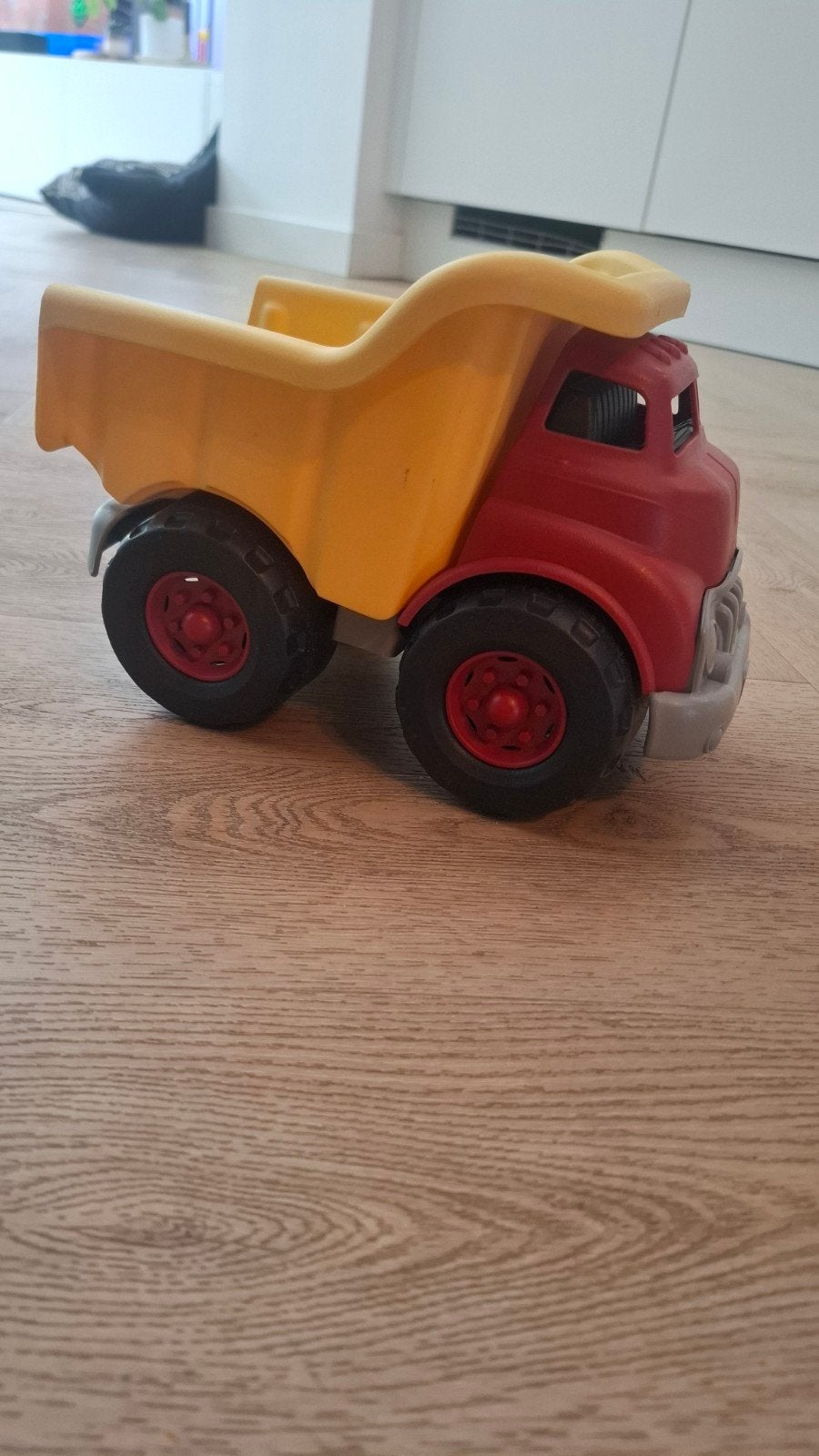 Greentoys kiepwagen, Ophalen, Gebruikt