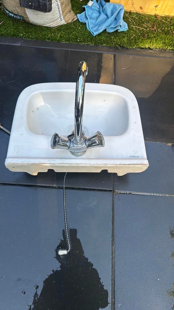 Wasbak, Ophalen of Verzenden, Zo goed als nieuw, Wastafel