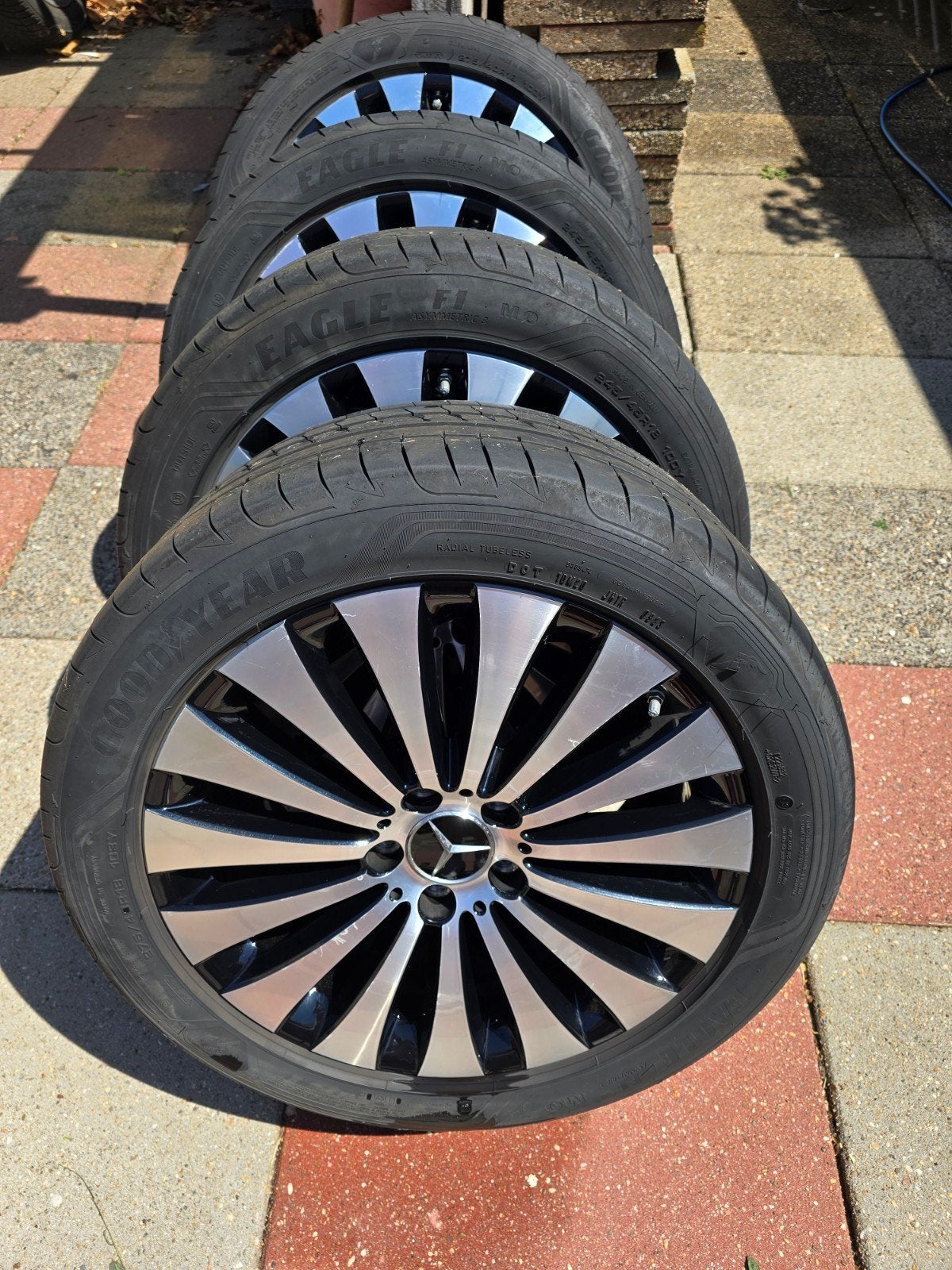 Mercedes velgen 18 inch, Auto-onderdelen, Overige Auto-onderdelen, Ophalen
