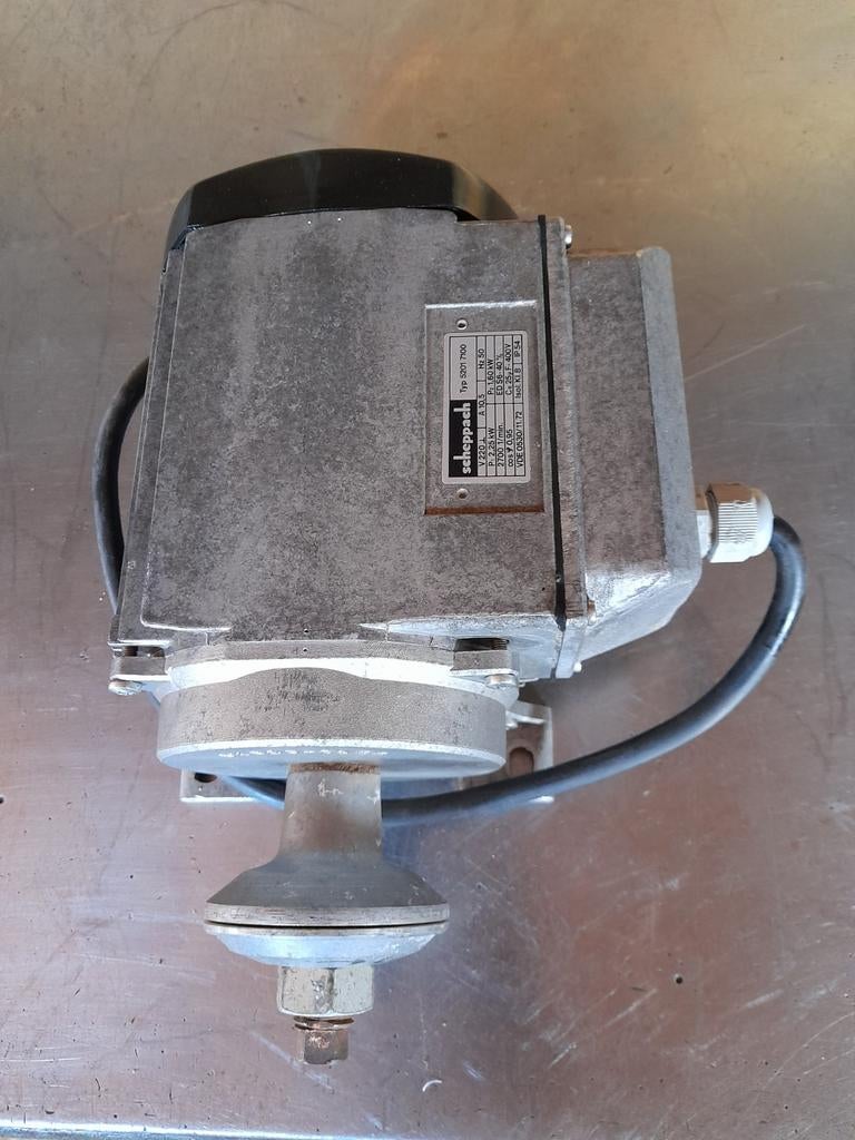 Scheppach zaagmachine motoren 220 v, 70 mm of meer, Ophalen of Verzenden, Zo goed als nieuw, Afkortzaag