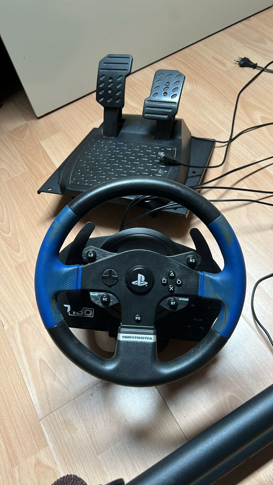 Simrace stuur Thrustmaster T150, Spelcomputers en Games, Spelcomputers | Sony PlayStation Consoles | Accessoires, Ophalen, Gebruikt