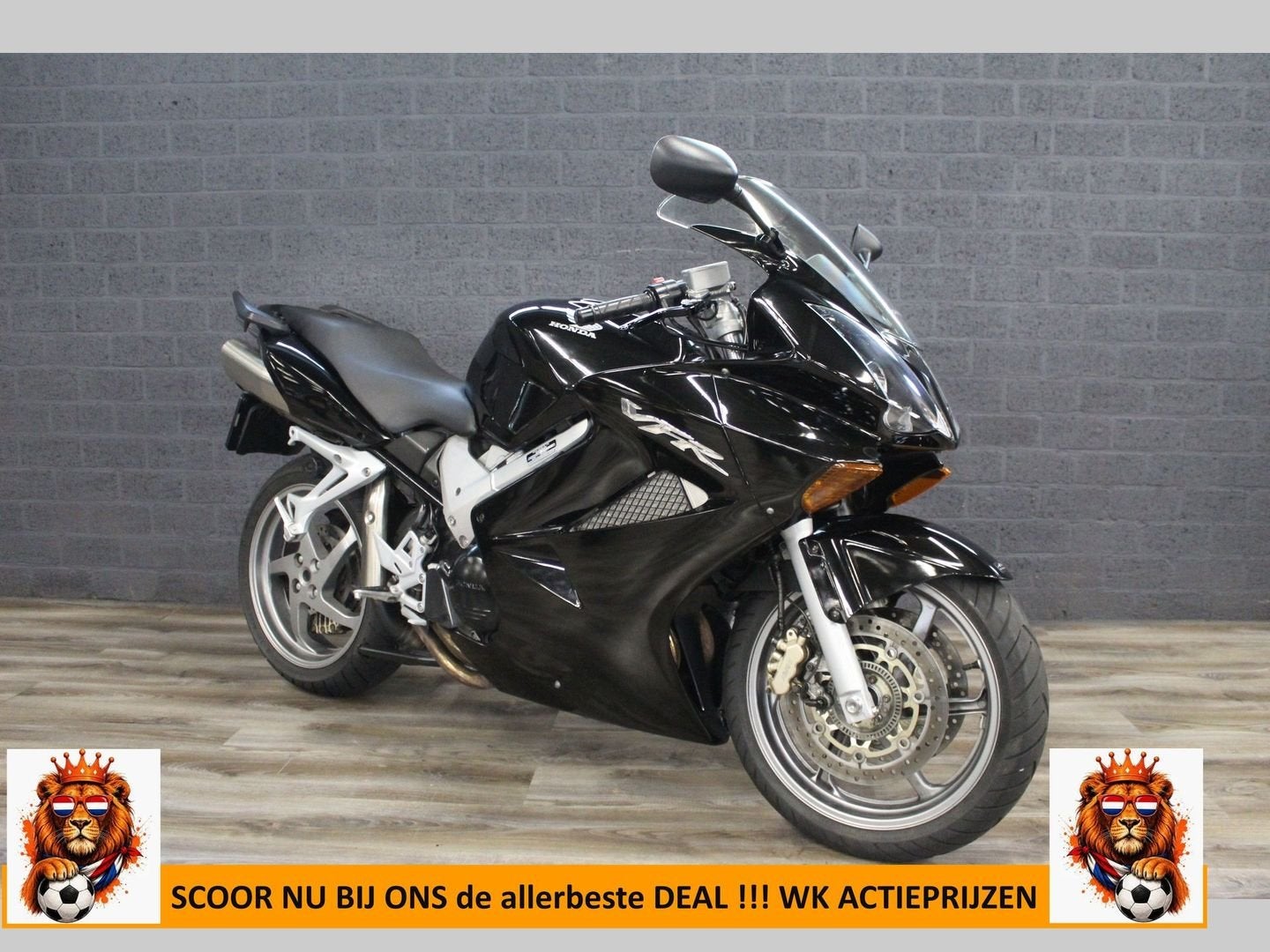 HONDA VFR 800 FI VTEC ABS (bj 2008) Prachtige Zwarte VFR800, Motoren, Motoren | Honda, HONDA, Motorrijbewijs A, Bedrijf, Onbekend