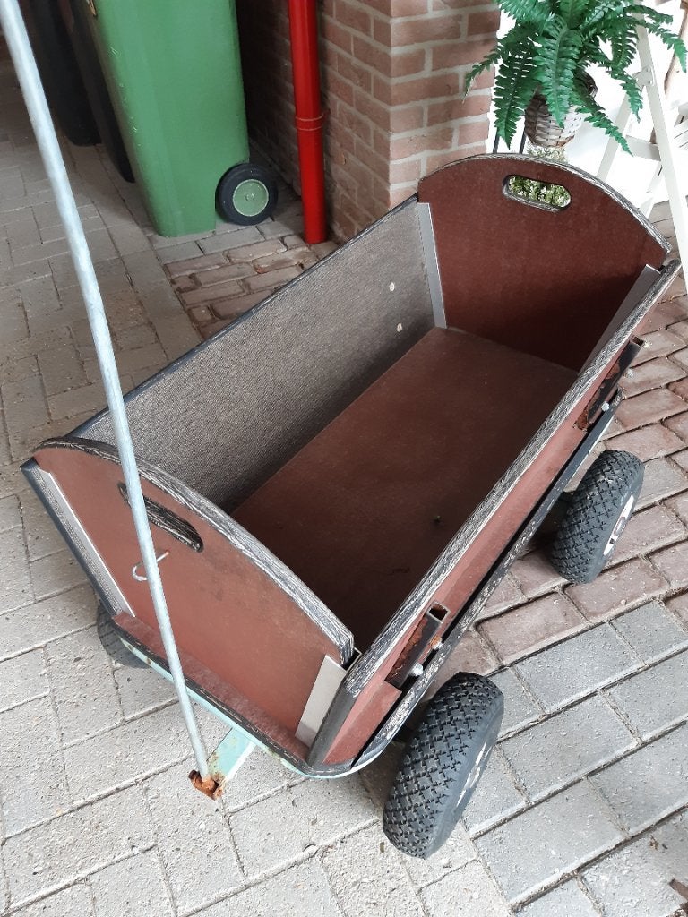 bolderkar, Ophalen, Gebruikt