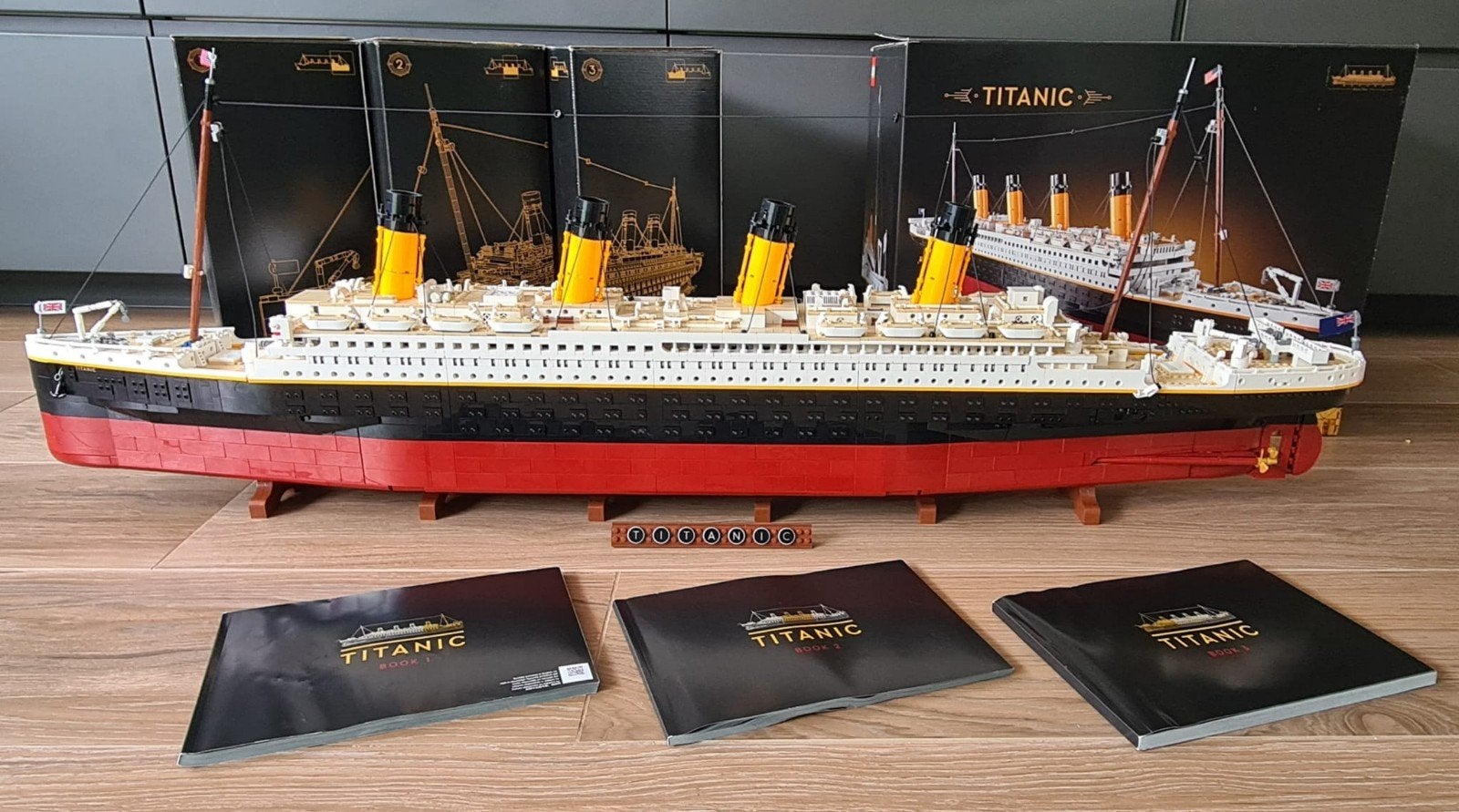 Lego Titanic 10294 compleet met doos en boekjes, Kinderen en Baby's, Ophalen, Lego, Compleet, Zo goed als nieuw