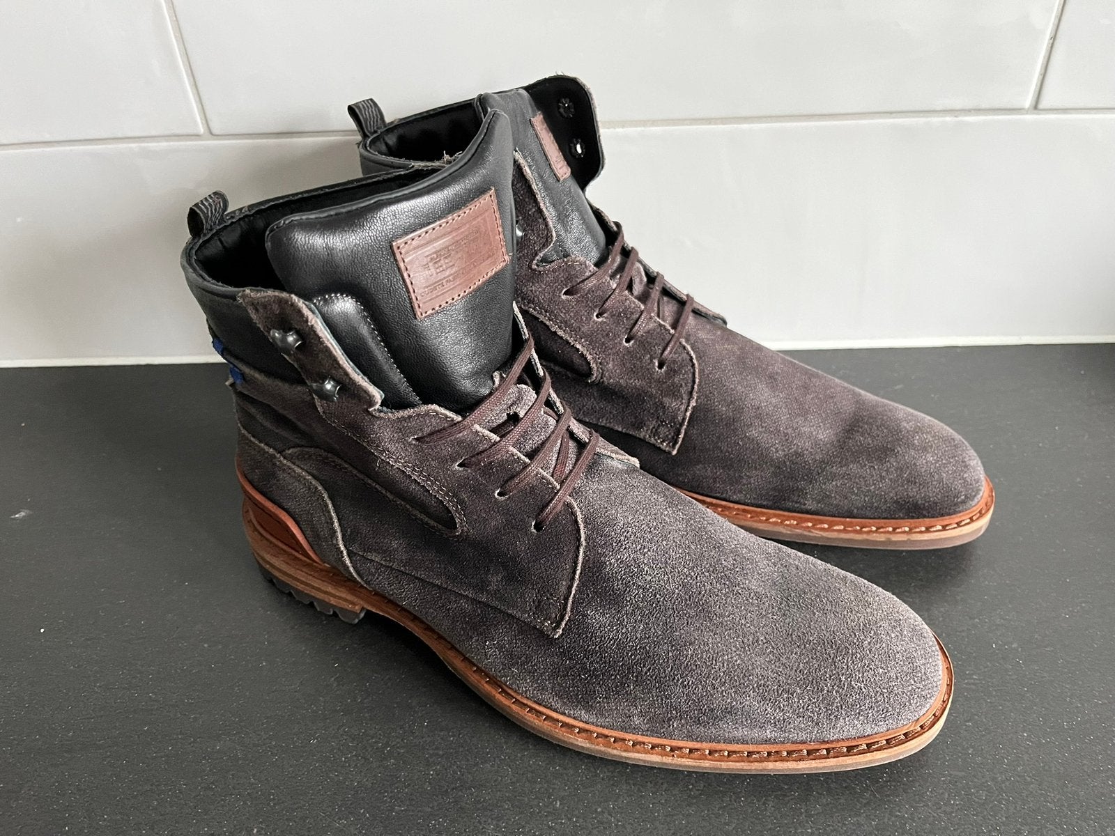 Floris van Bommel herenschoenen maat 7 / 41 nieuw, Kleding | Heren, Schoenen, Floris van Bommel, Bruin, Nieuw, Ophalen of Verzenden