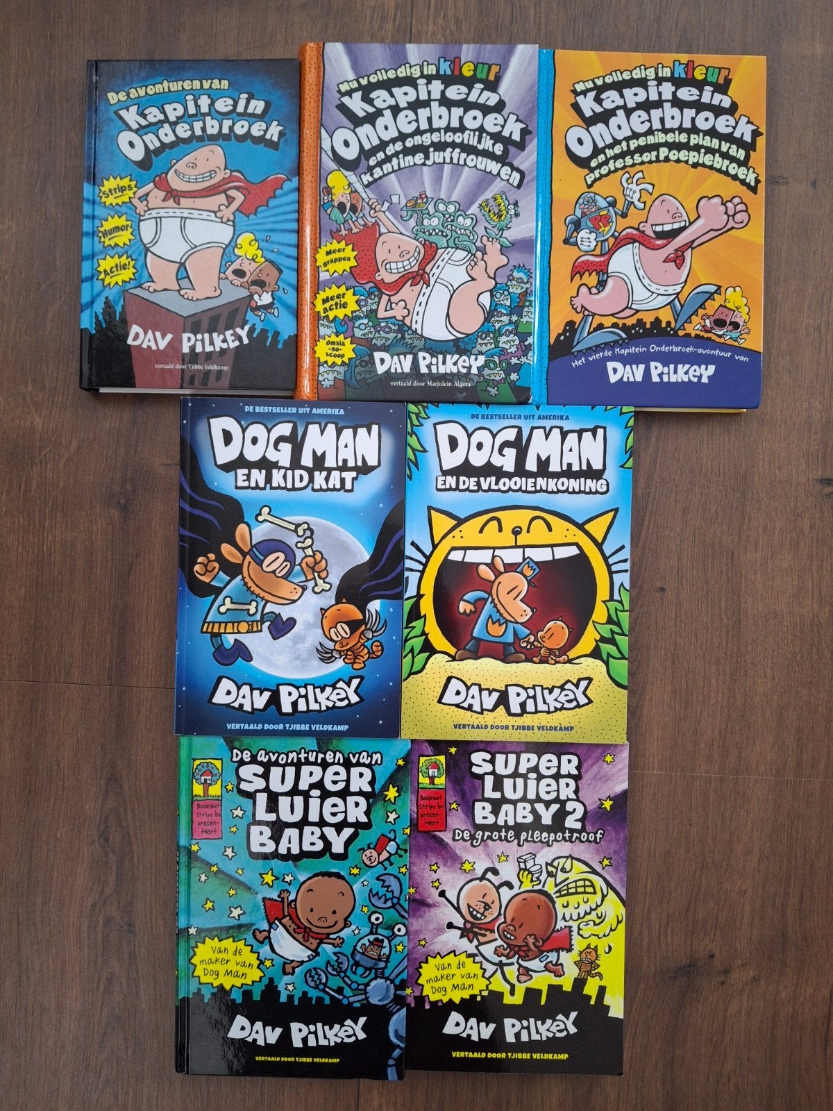 Dav Pilkey boeken, Boeken, Ophalen of Verzenden, Zo goed als nieuw, Fictie algemeen