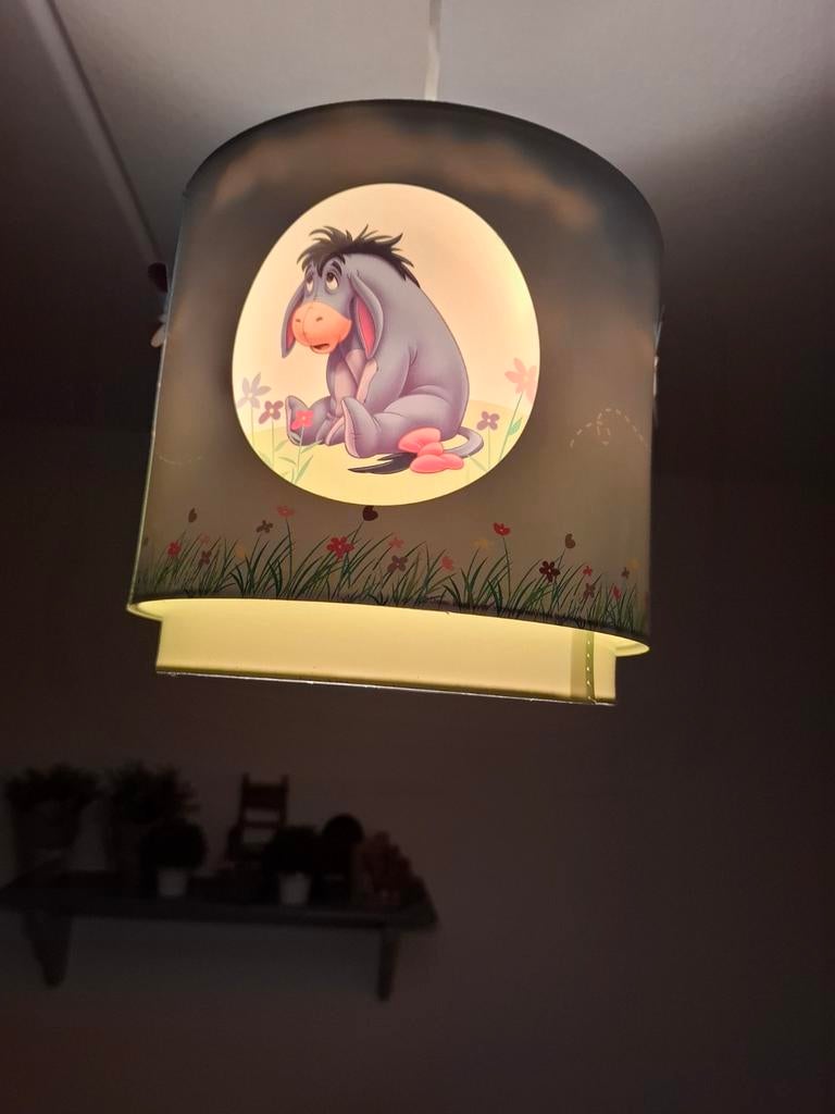 Winnie de Poeh lamp en schilderij, Kinderen en Baby's, Kinderkamer | Inrichting en Decoratie, Ophalen of Verzenden
