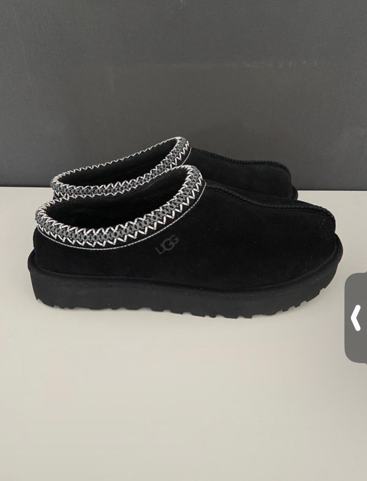 Ugg Tasman, Verzenden, Zwart, Nieuw, Pantoffels of Sloffen