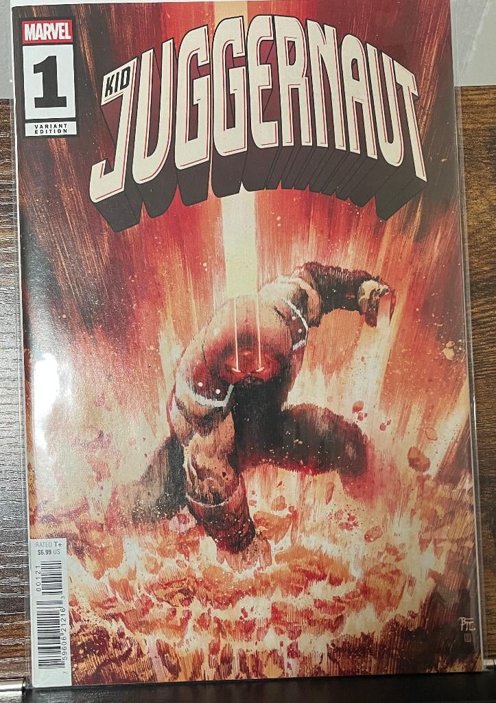 Kid Juggernaut #1 Dike Ryan variant - error edition (Marvel), Eén comic, Amerika, Nieuw, Ophalen of Verzenden