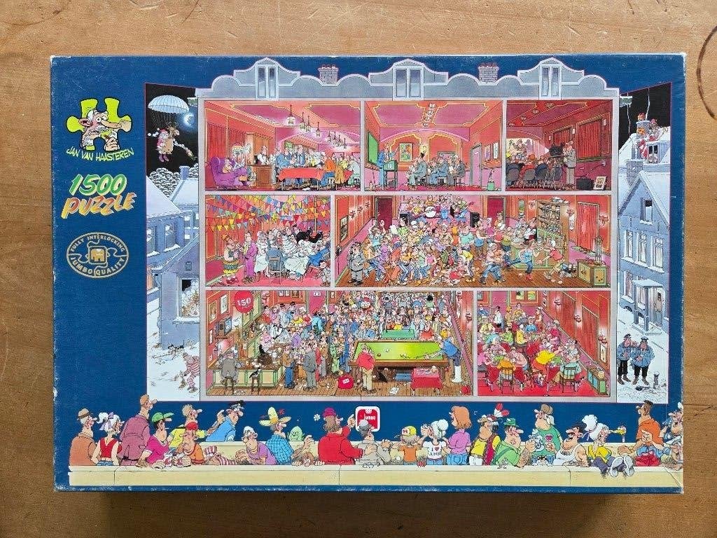 Jan van Haasteren legpuzzel 1500 stukjes, Ophalen, 500 t/m 1500 stukjes, Gebruikt, Legpuzzel