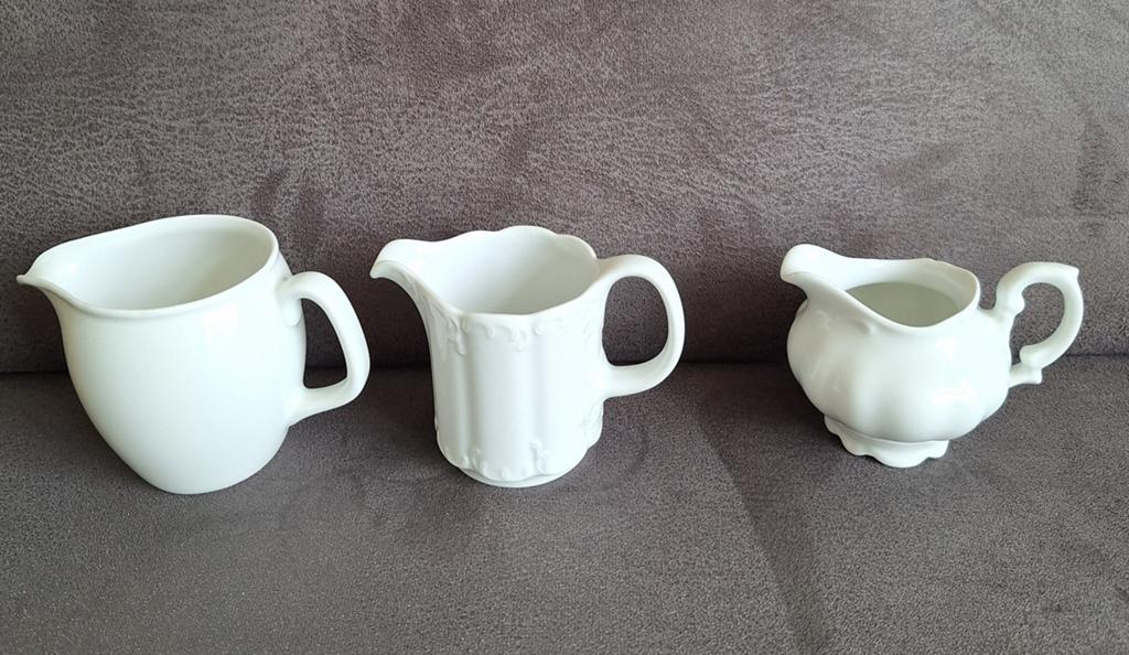 3 melkkannetjes, Ophalen of Verzenden, Glas, Overige stijlen