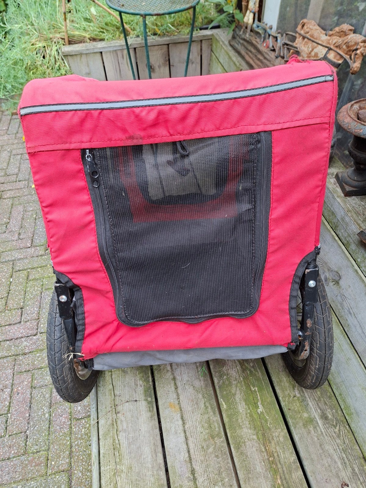 Hondenfietstraier, Fietsen en Brommers, Fietsaccessoires | Aanhangers en Karren, Ophalen of Verzenden, Kinderkar, 40 tot 60 kg