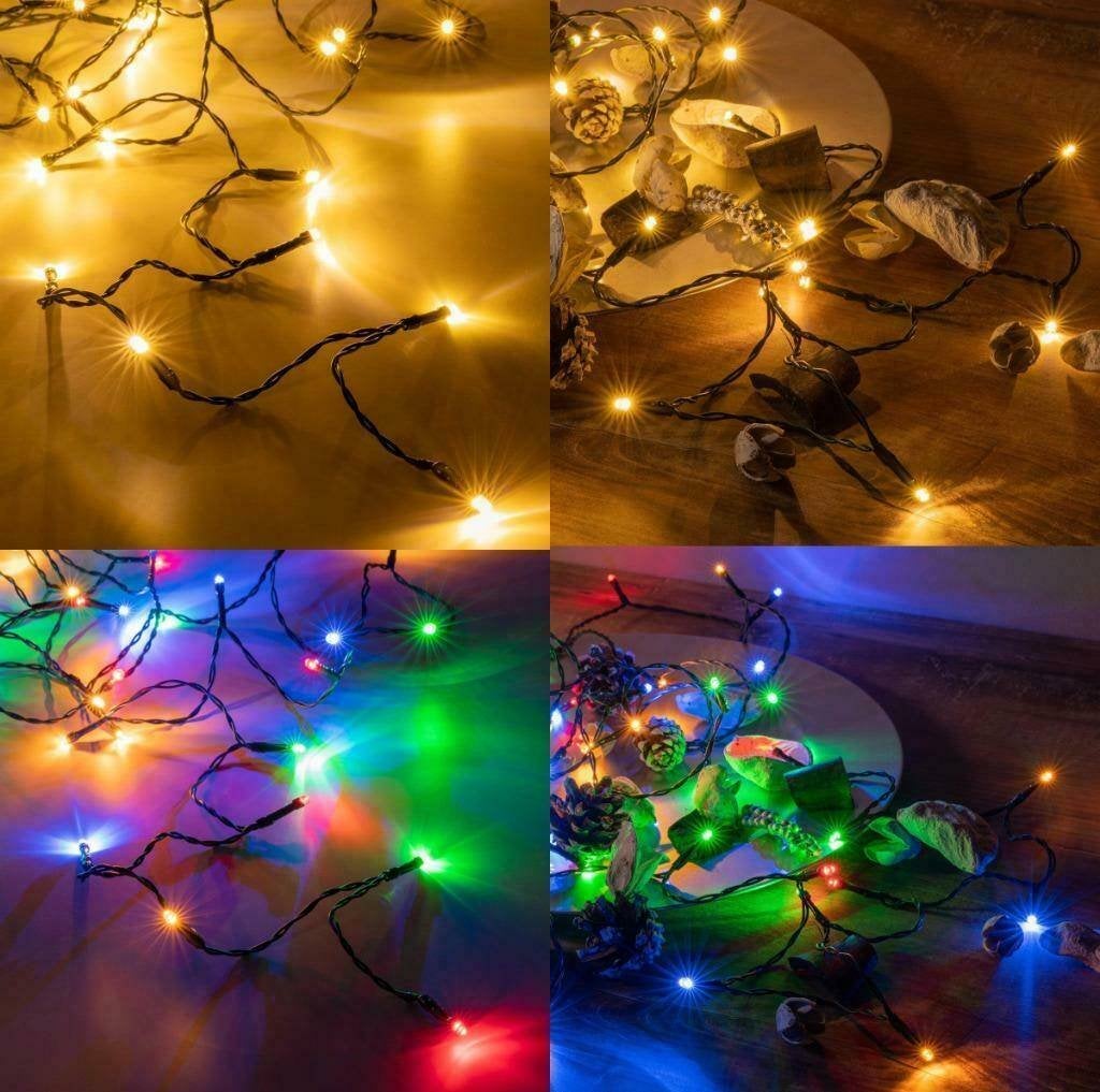30 Meter LED Lichtsnoer W/W - RGB Multi -Color 8 Funkties, Ophalen of Verzenden, Nieuw