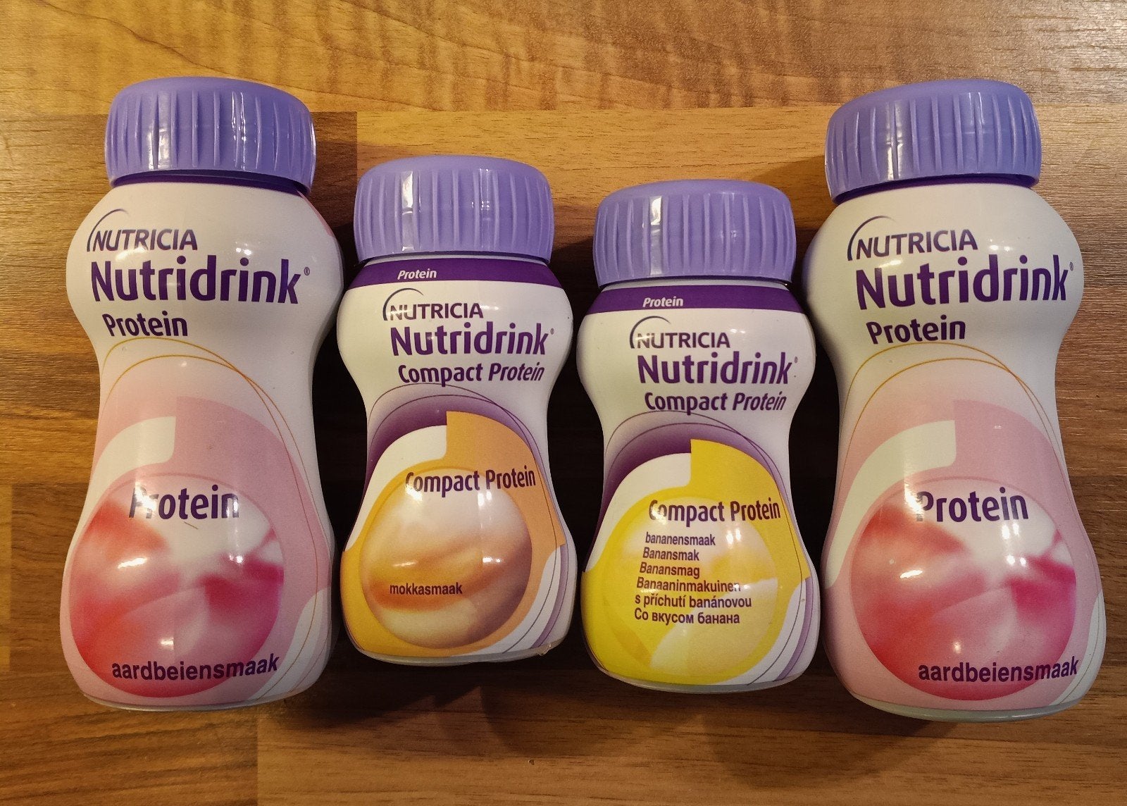 Nutridrink protein en compact protein 4x, Diversen, Ophalen of Verzenden