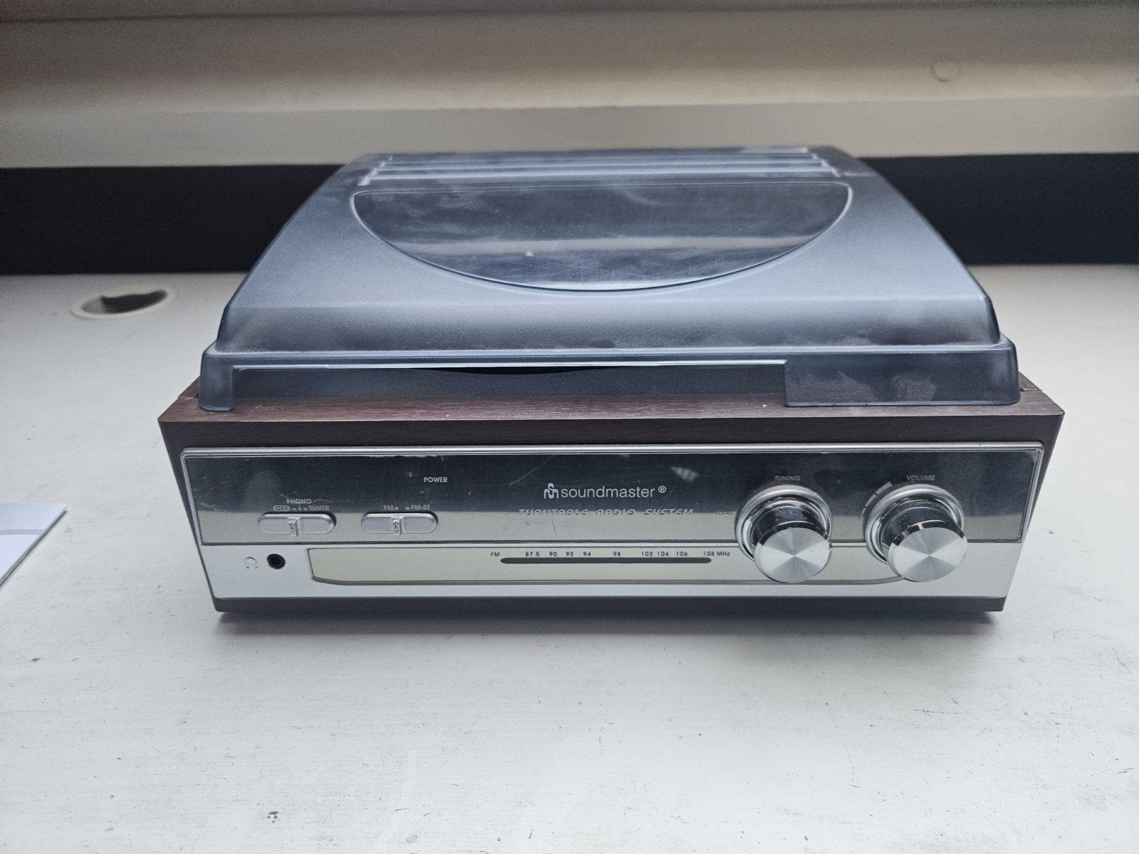 Soundmaster Platenspeler, Ophalen of Verzenden, Zo goed als nieuw, Platenspeler, Overige merken