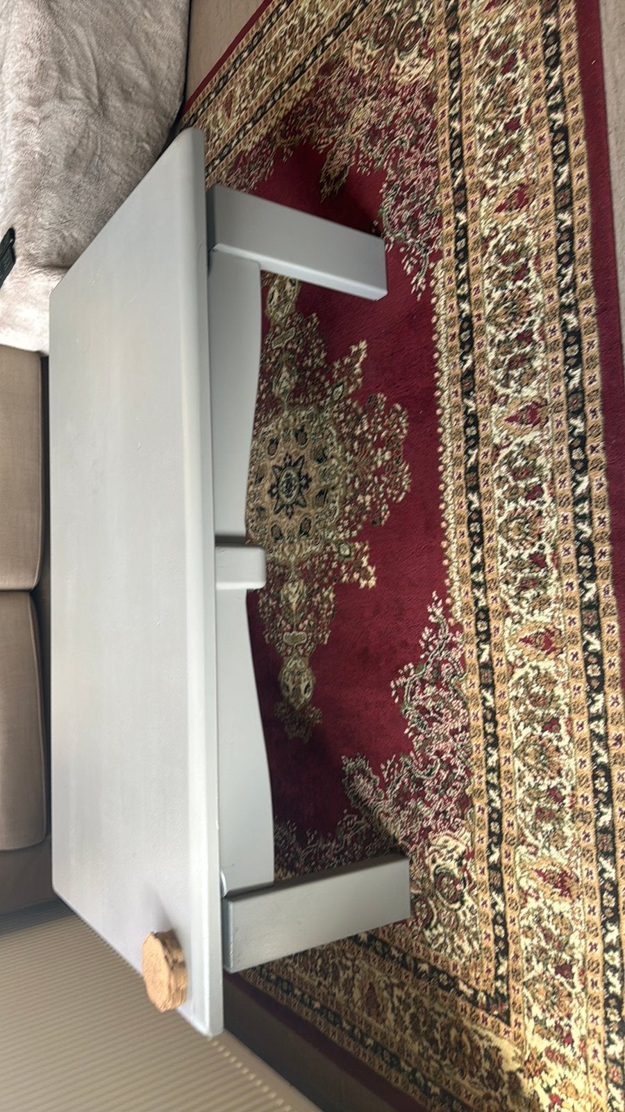 Salontafel met uitschuifbaar blad, Huis en Inrichting, Tafels | Salontafels, Ophalen, Gebruikt, 100 tot 150 cm, 50 tot 100 cm