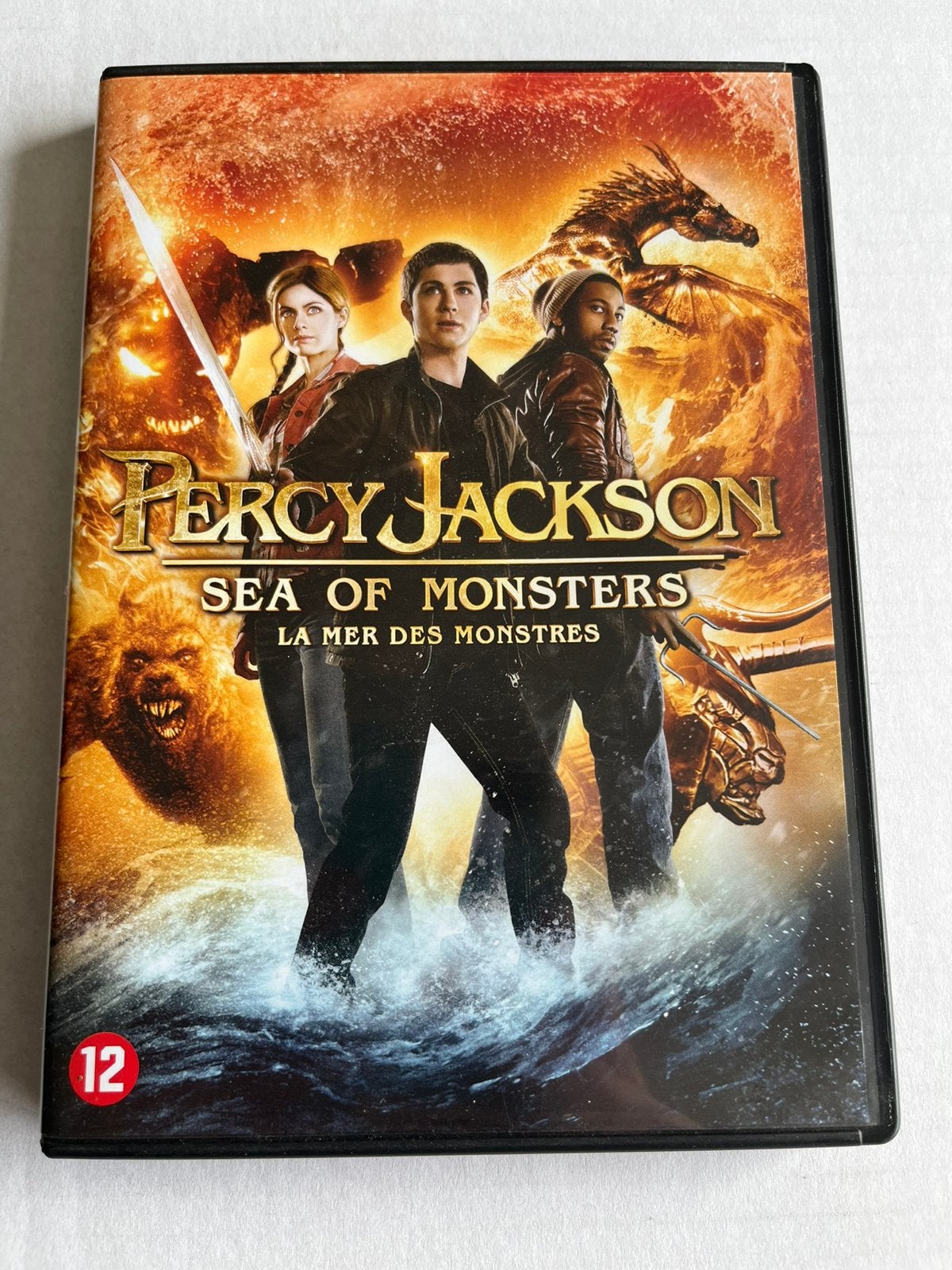 Percy Jackson: Sea of Monsters DVD, Nederlands, Ophalen of Verzenden, Vanaf 12 jaar, Gebruikt