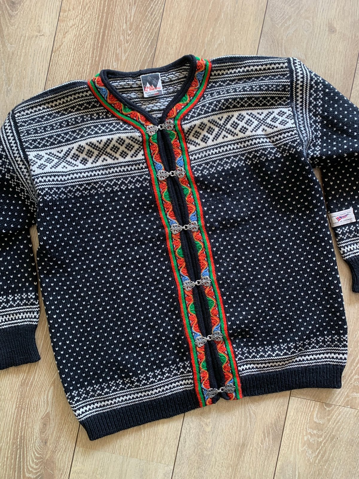 Dale of Norway wollen vest XL wool cardigan, Kleding | Heren, -, Zwart, -, Ophalen of Verzenden