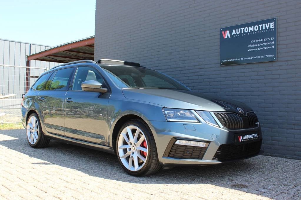 Skoda Octavia Combi 2.0 TSI RS DSG PANO KESSY MEMORY CANTON, Auto's, Dealer onderhouden, Gebruikt, 4 cilinders, 1984 cc