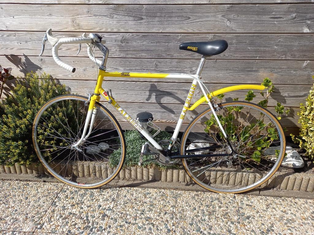 Raleigh racefiets, 28 inch, Gebruikt, 53 tot 57 cm, Ophalen