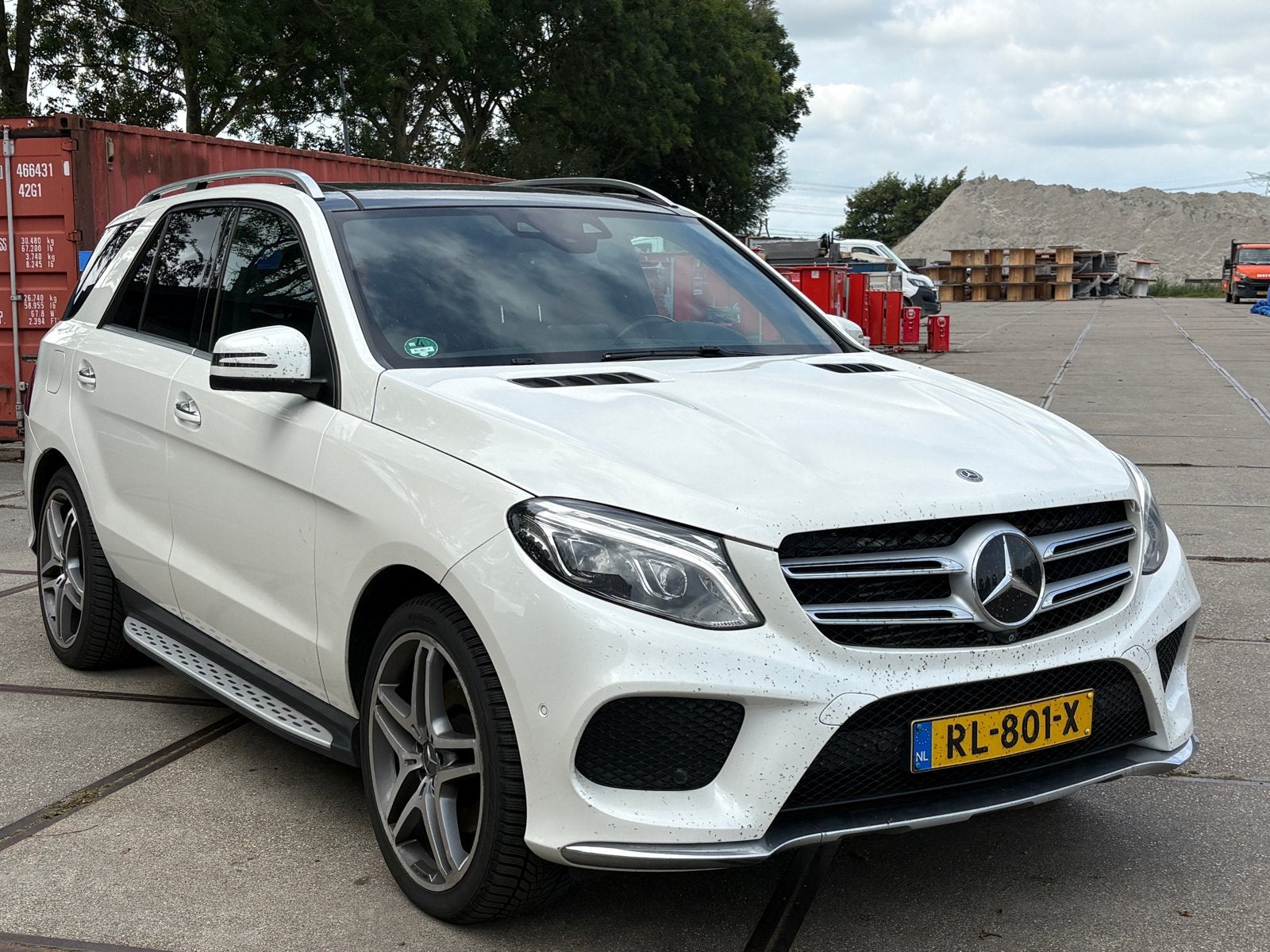 Mercedes-Benz GLE 3.0 Gle350d 4MATIC AUT 2018 Wit, Auto's, Automaat, 15 km/l, Zwart, 258 pk