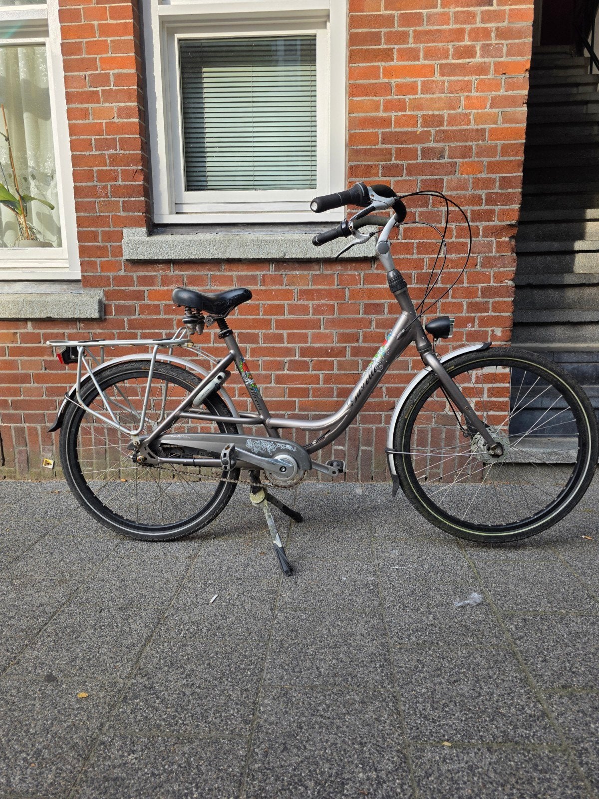Gazelle bloom damesfiets 26 inch with 7 gears, Ophalen, Minder dan 10 versnellingen, 47 tot 50 cm, Zo goed als nieuw