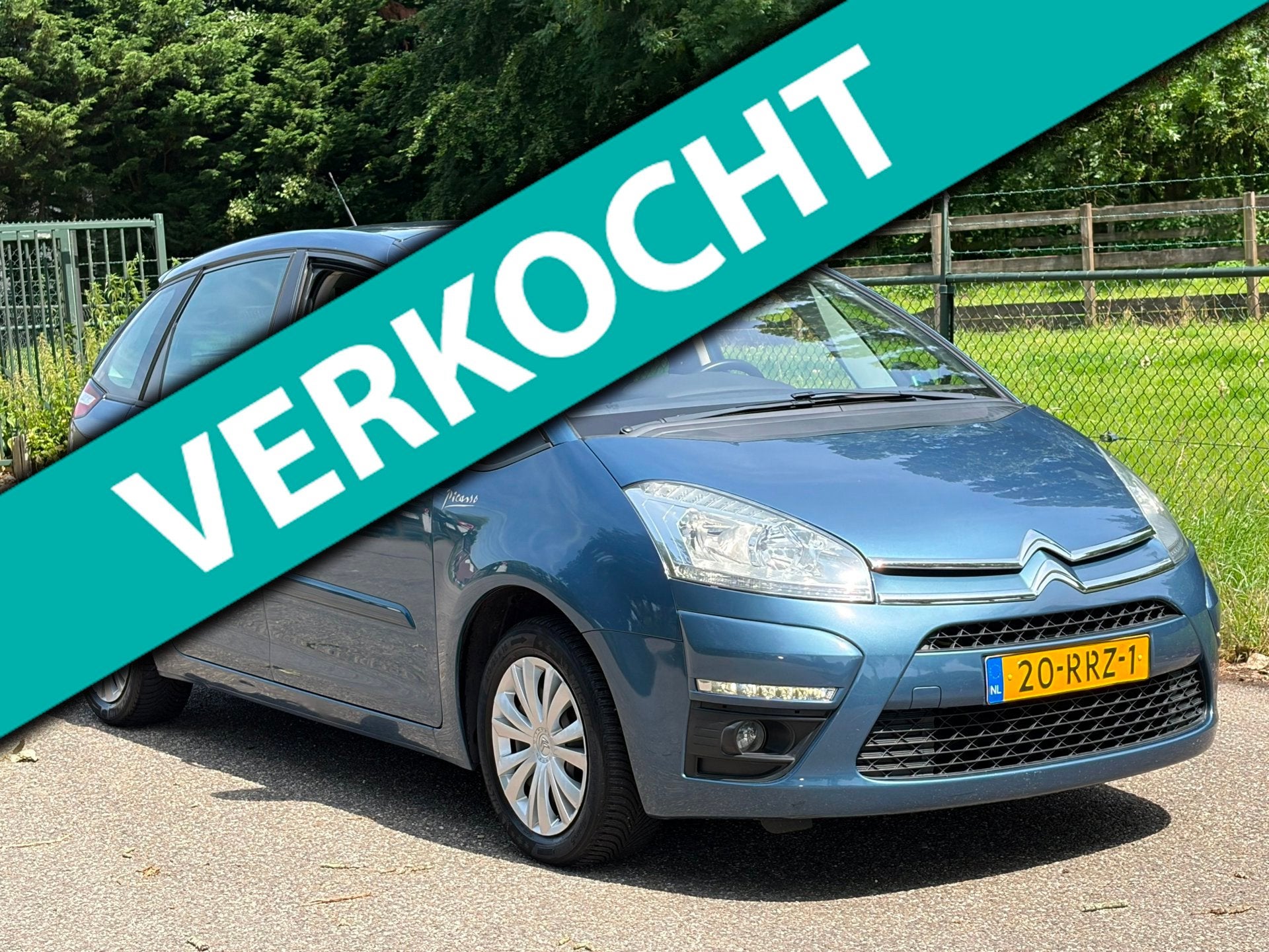 Citroen C4 Picasso 1.6 VTi Tendance /Trekhaak/Airco/, Voorwielaandrijving, Gebruikt, 4 cilinders, Blauw