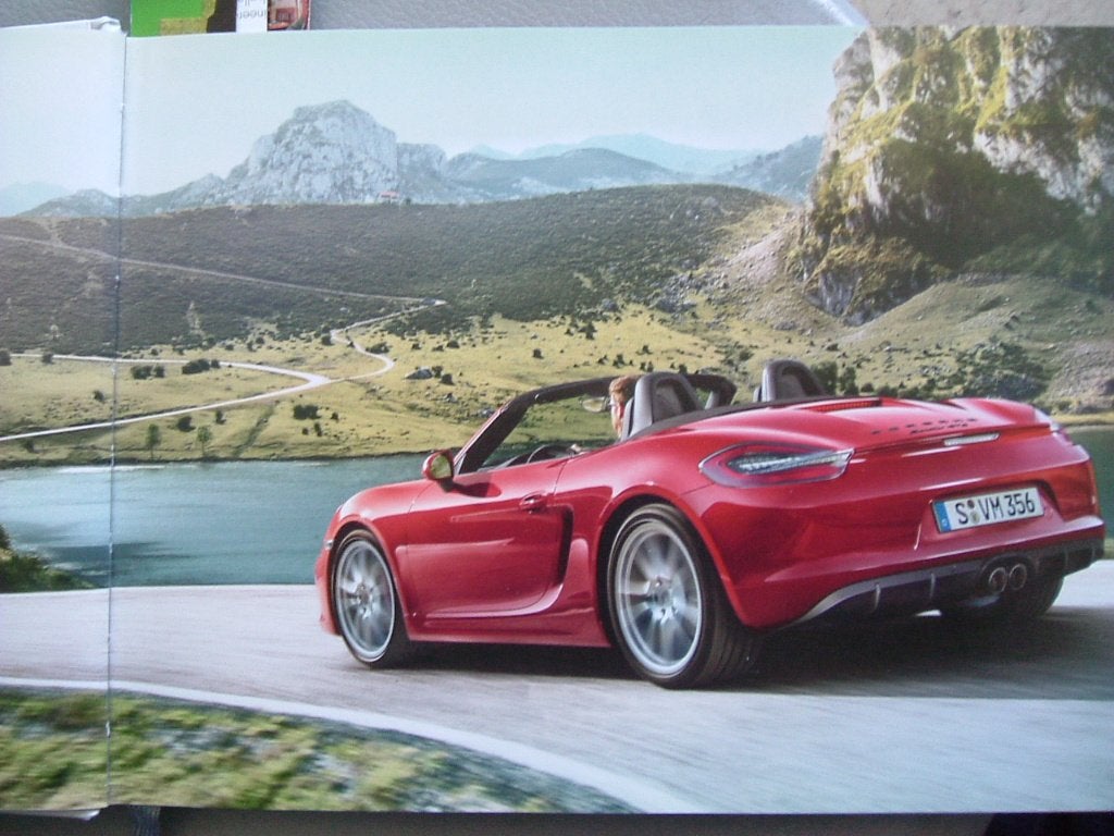 Porsche. De Boxster. Statement van onafhanelijkheid - 2014., Ophalen of Verzenden, Zo goed als nieuw, Porsche