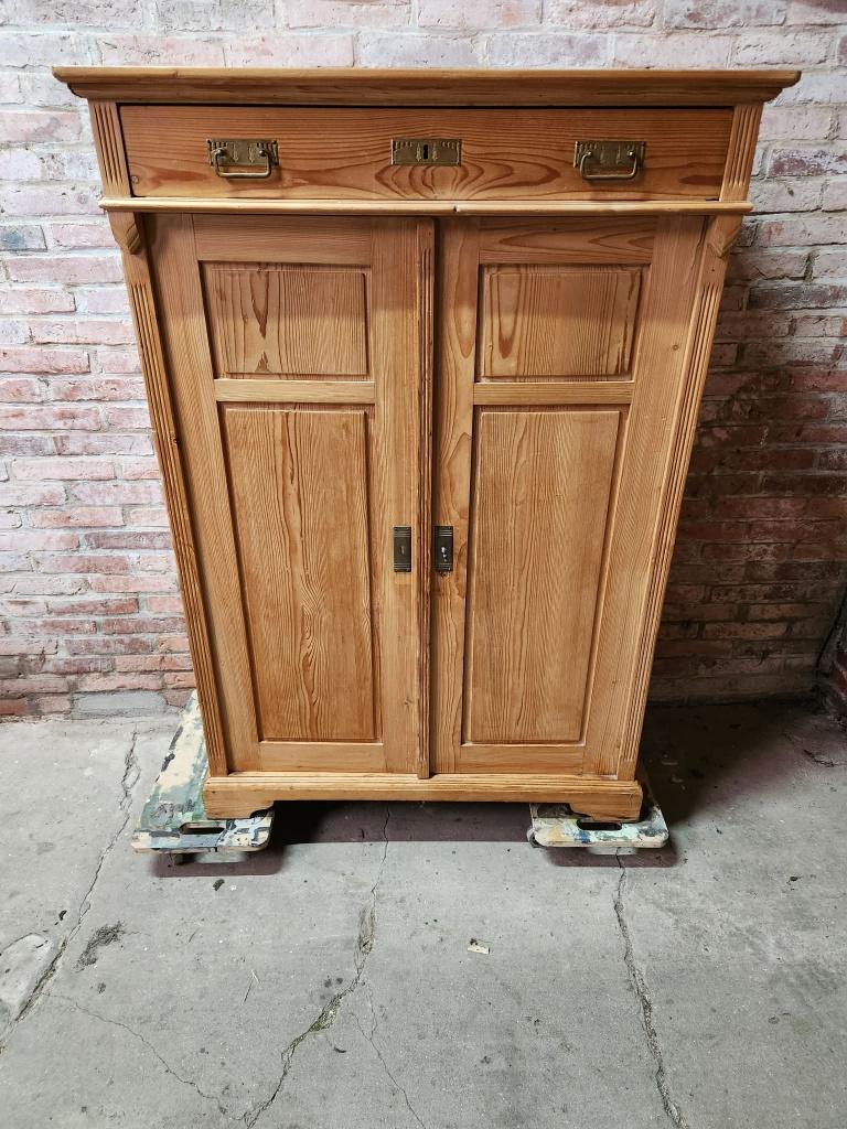 Grenen Meidenkast, Ophalen, Gebruikt, 50 tot 100 cm, Minder dan 100 cm