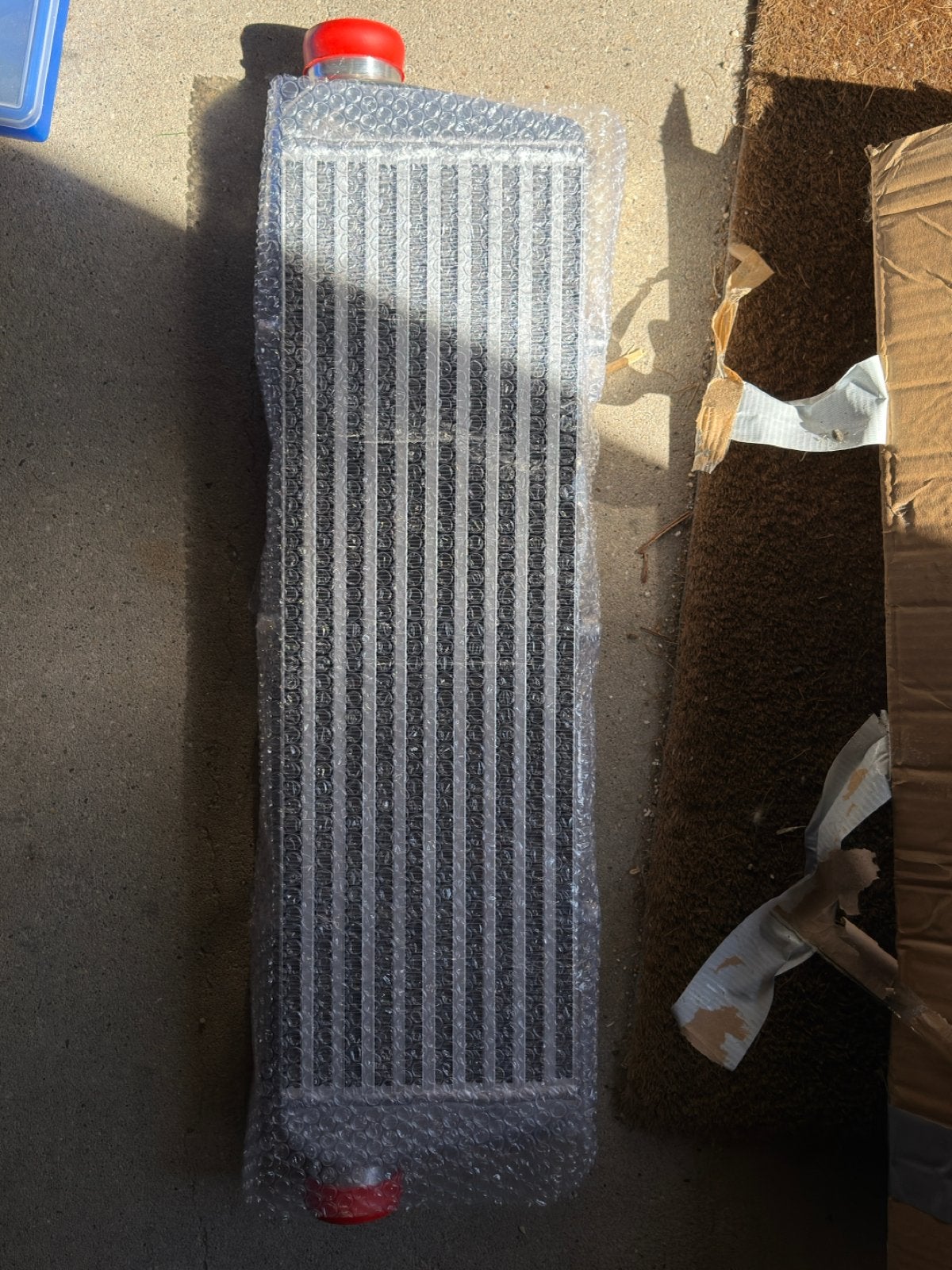 Intercooler set 550x180x65 57mm voor 20vt motoren, Ophalen, Gebruikt, Universele onderdelen