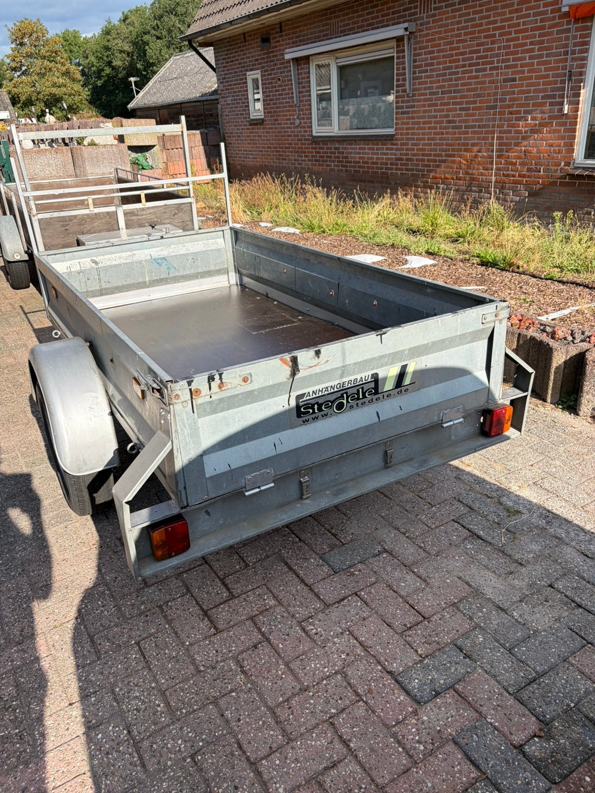 Aanhanger 2.10 x 1.10, Ophalen, Zo goed als nieuw, Overige typen