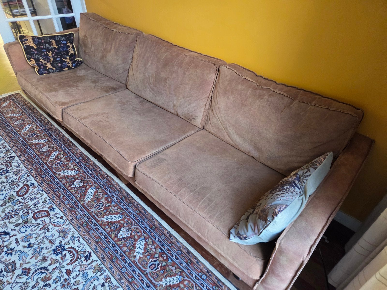 Sissy-Boy Bank Amsterdam 4-zits, 276x88 cm, Ophalen, 250 tot 300 cm, Gebruikt, 75 tot 100 cm