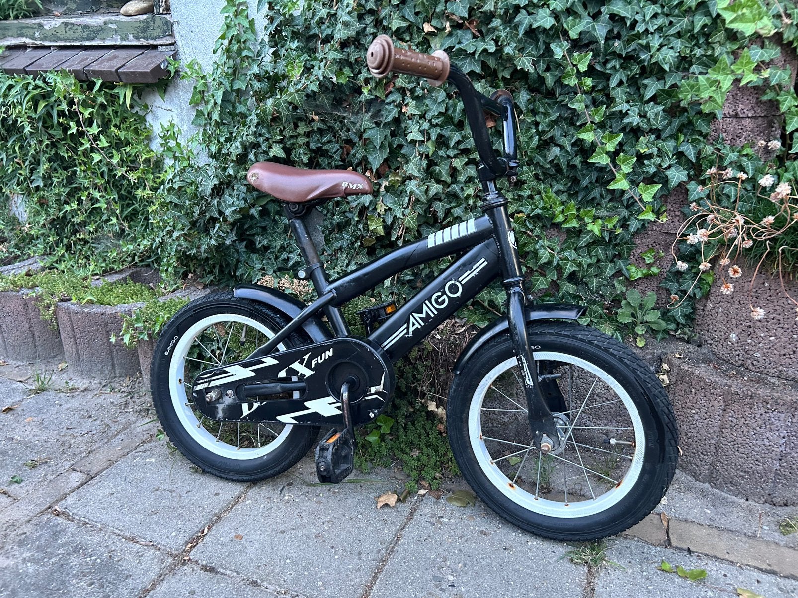 Jongensfiets bmx 14inch Amigo X fun, Fietsen en Brommers, Fietsen | Crossfietsen en BMX, Gebruikt, Minder dan 16 inch, Staal, Ophalen