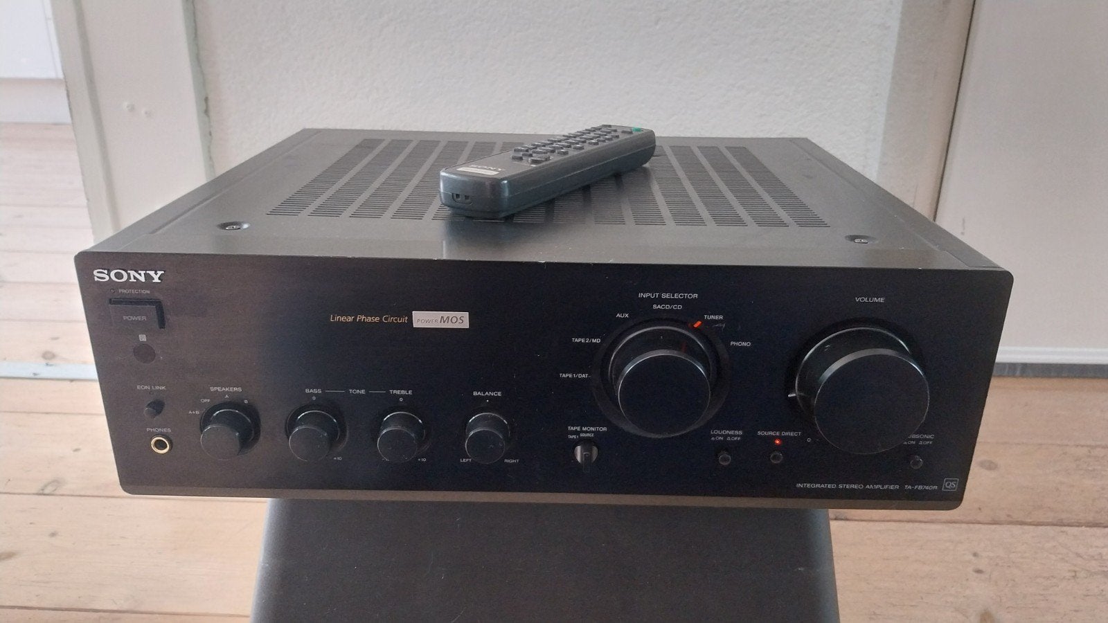 Sony TA-FB740R versterker QS serie (nette staat), Ophalen of Verzenden, Zo goed als nieuw, Sony, 120 watt of meer