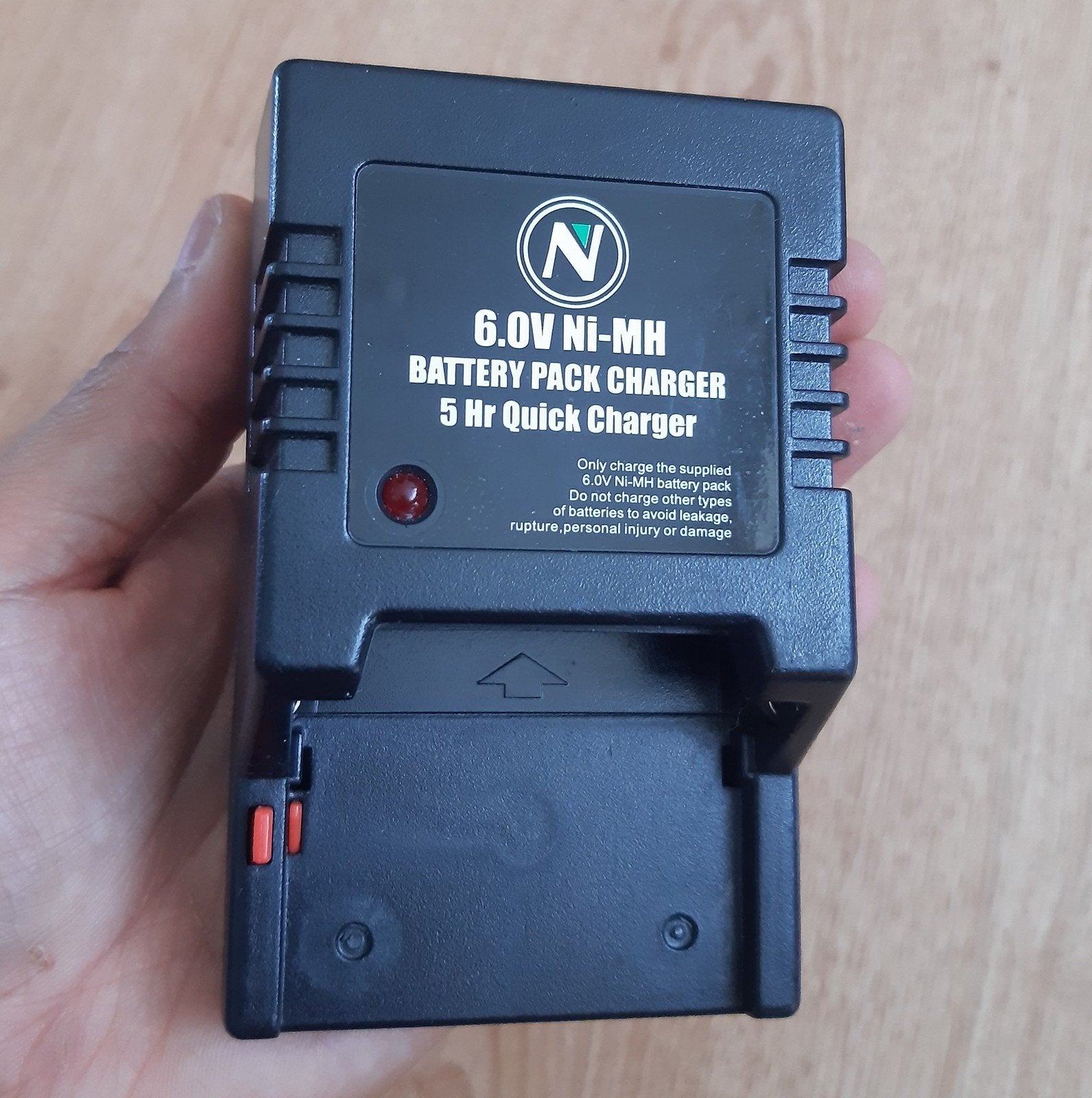 Nikko 6.0V Ni-MH Oplader - 5 Hr Quick Charger, Ophalen of Verzenden, Onderdeel