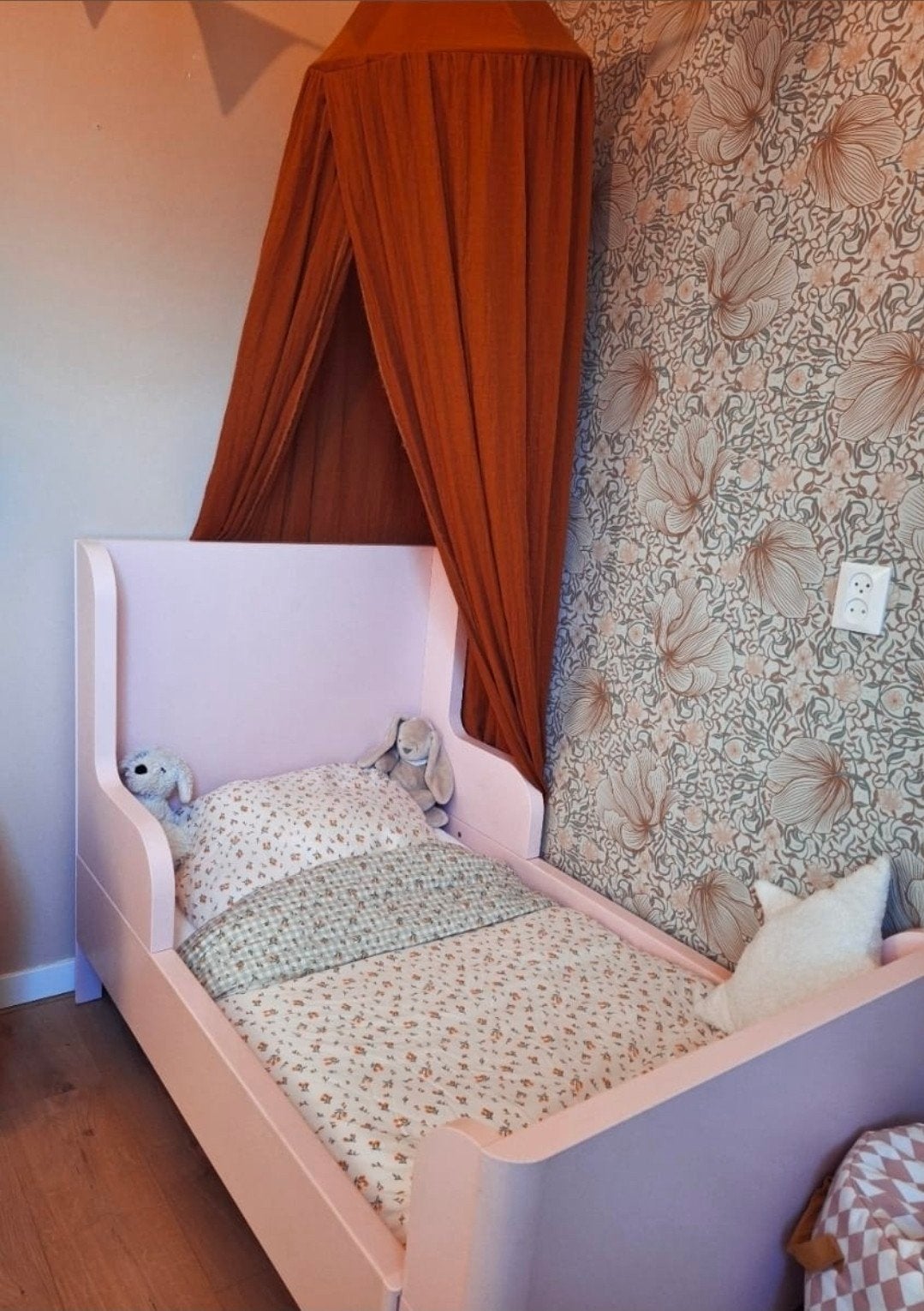 Ikea busunge meegroeibed, Ophalen, Gebruikt, 70 tot 85 cm, Matras