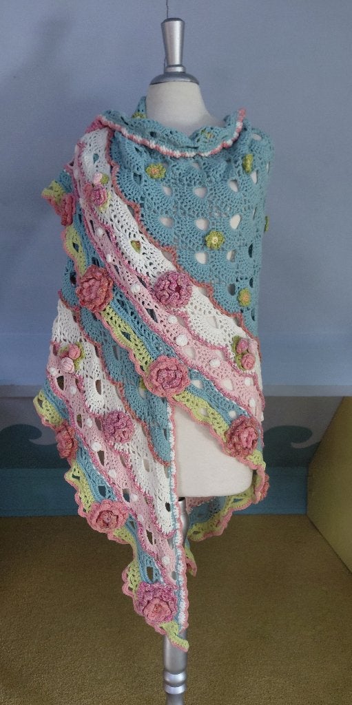 Shawl, Ophalen of Verzenden, Nieuw, Haken, Overige typen