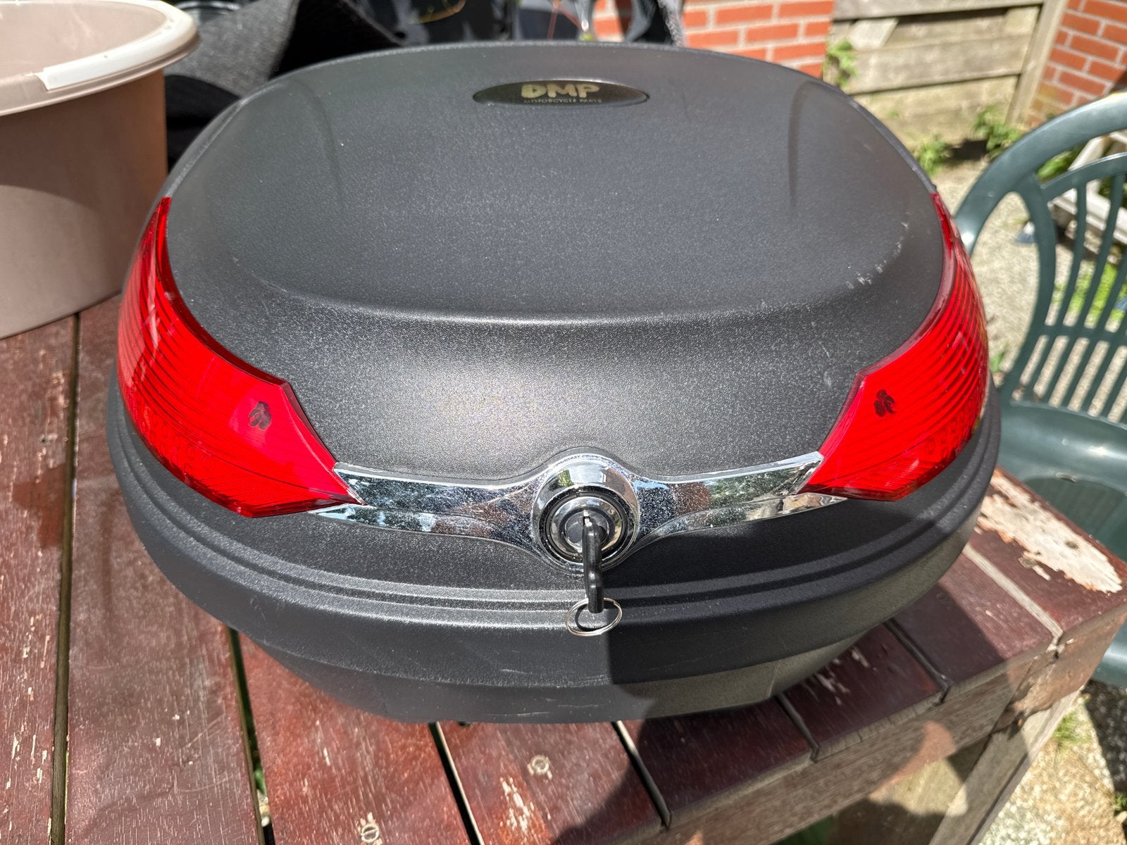 DMP Topkoffer Scooter/Motor, Ophalen of Verzenden, Gebruikt