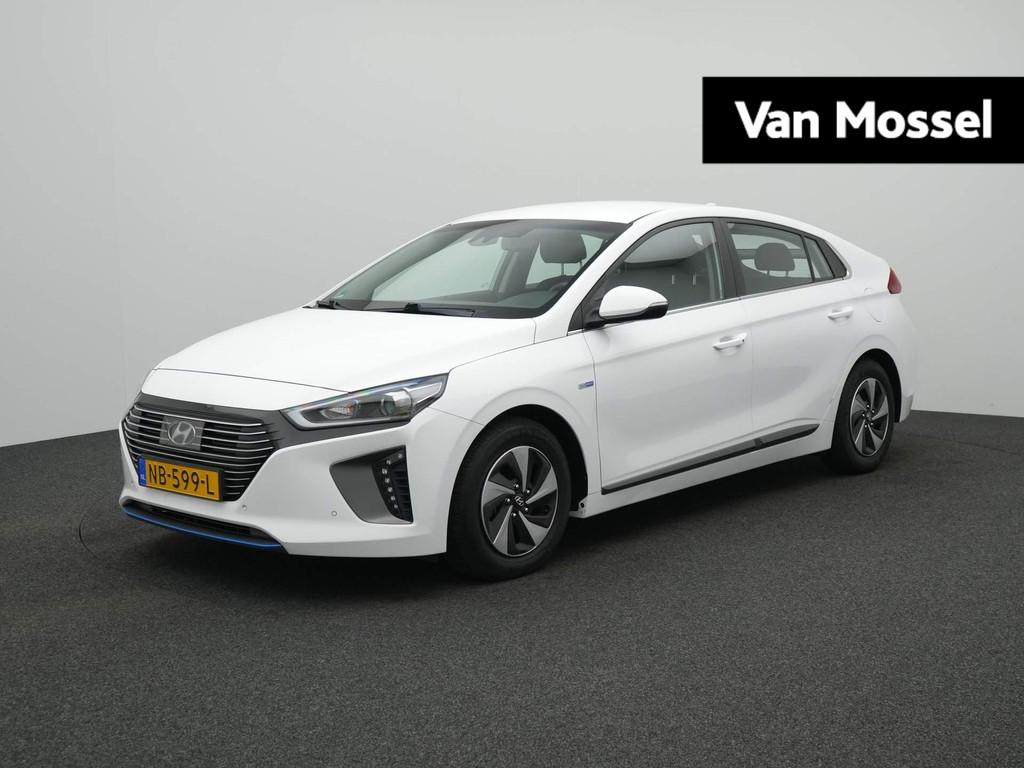 Hyundai IONIQ 1.6 GDi Comfort, Auto's, Stof, Gebruikt, Euro 6, Wit