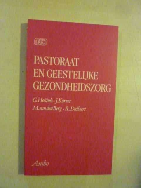 G. Heitink ea - Pastoraat en geestelijke gezondheidszorg, Boeken, Ophalen of Verzenden, Zo goed als nieuw