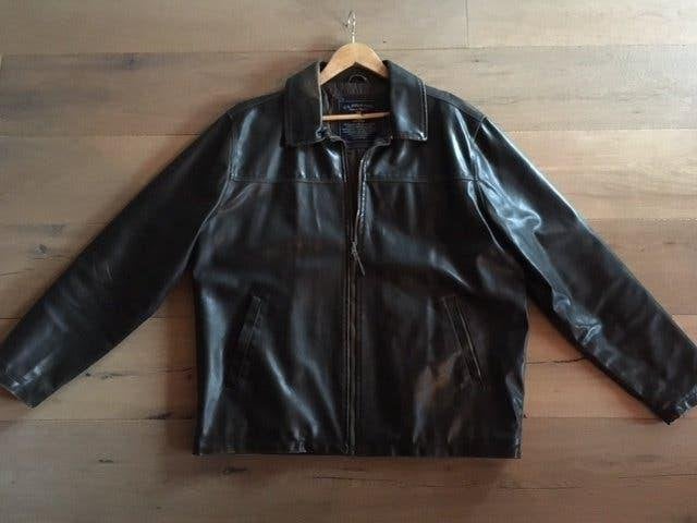 US Polo Assn. (piloten) heren jas , weinig gedragen en in mo, Ophalen of Verzenden, Zo goed als nieuw, Maat 56/58 (XL), Bruin