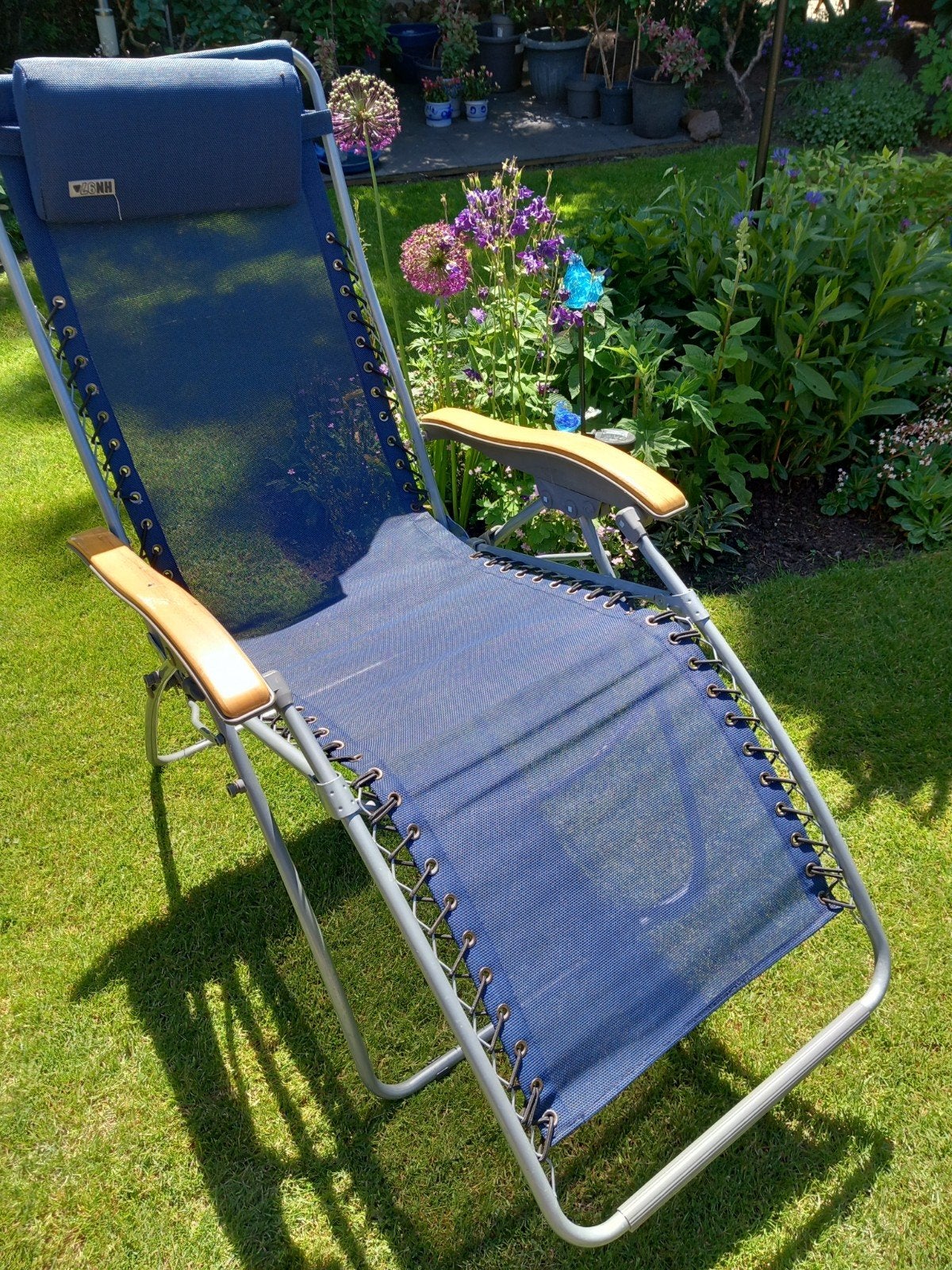 Relax tuinstoel, Tuin en Terras, Ligbedden, Ophalen, Aluminium