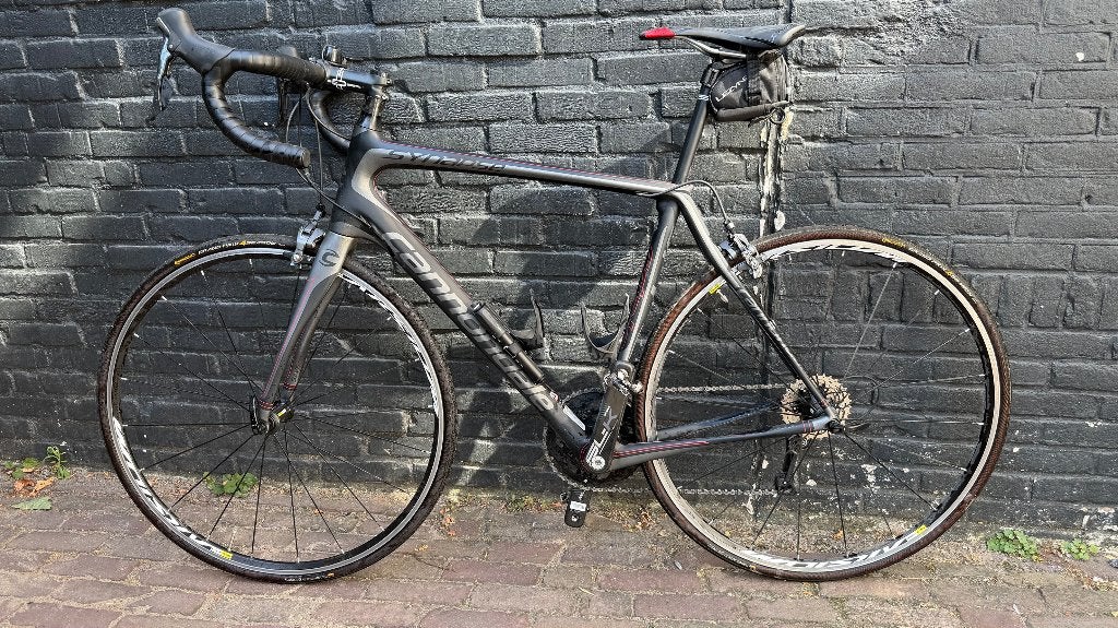 Cannondale Synapse Carbon 105 racefiets, maat 56, 28 inch, Carbon, Zo goed als nieuw, Meer dan 20 versnellingen