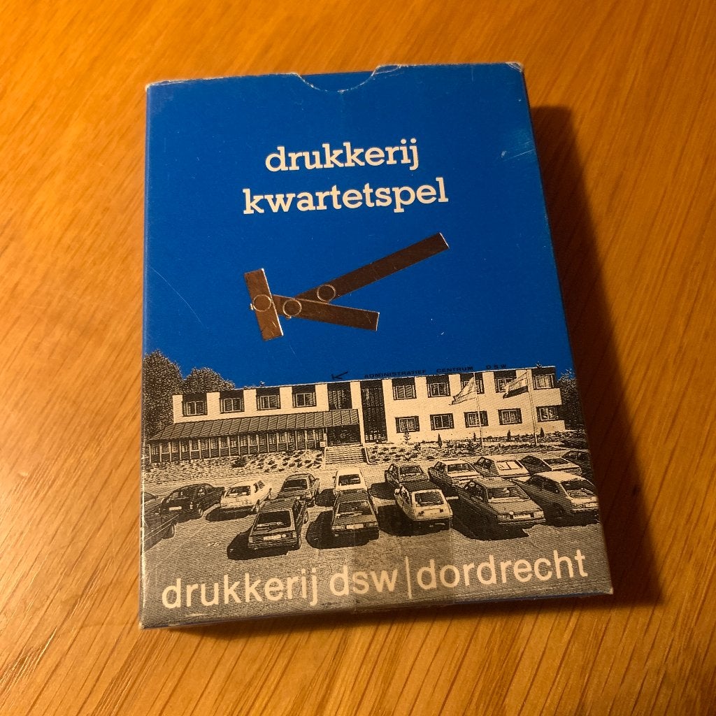 Drukkerij Kwartetspel - Drukkerij DSW Dordrecht